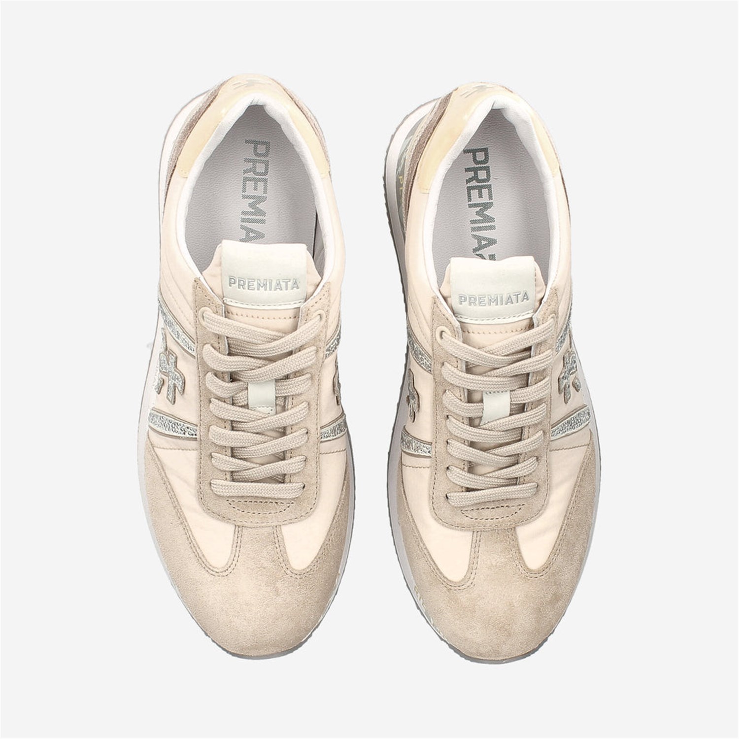 PREMIATA 6671 Beige Scarpe Donna Sneakers PREMIATA 6671 Beige Scarpe Donna Sneakers