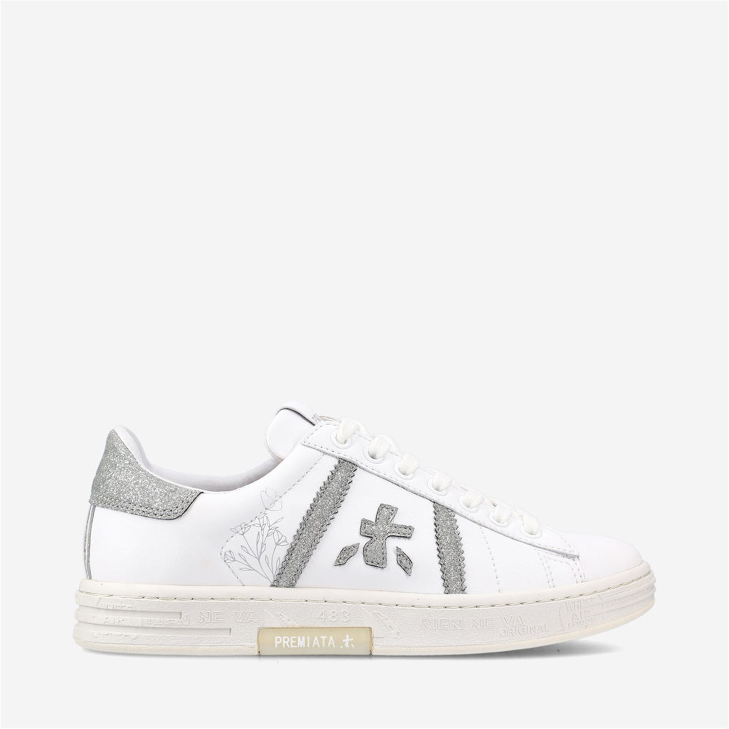 PREMIATA 6824 Bianco Scarpe Donna Sneakers PREMIATA 6824 Bianco Scarpe Donna Sneakers