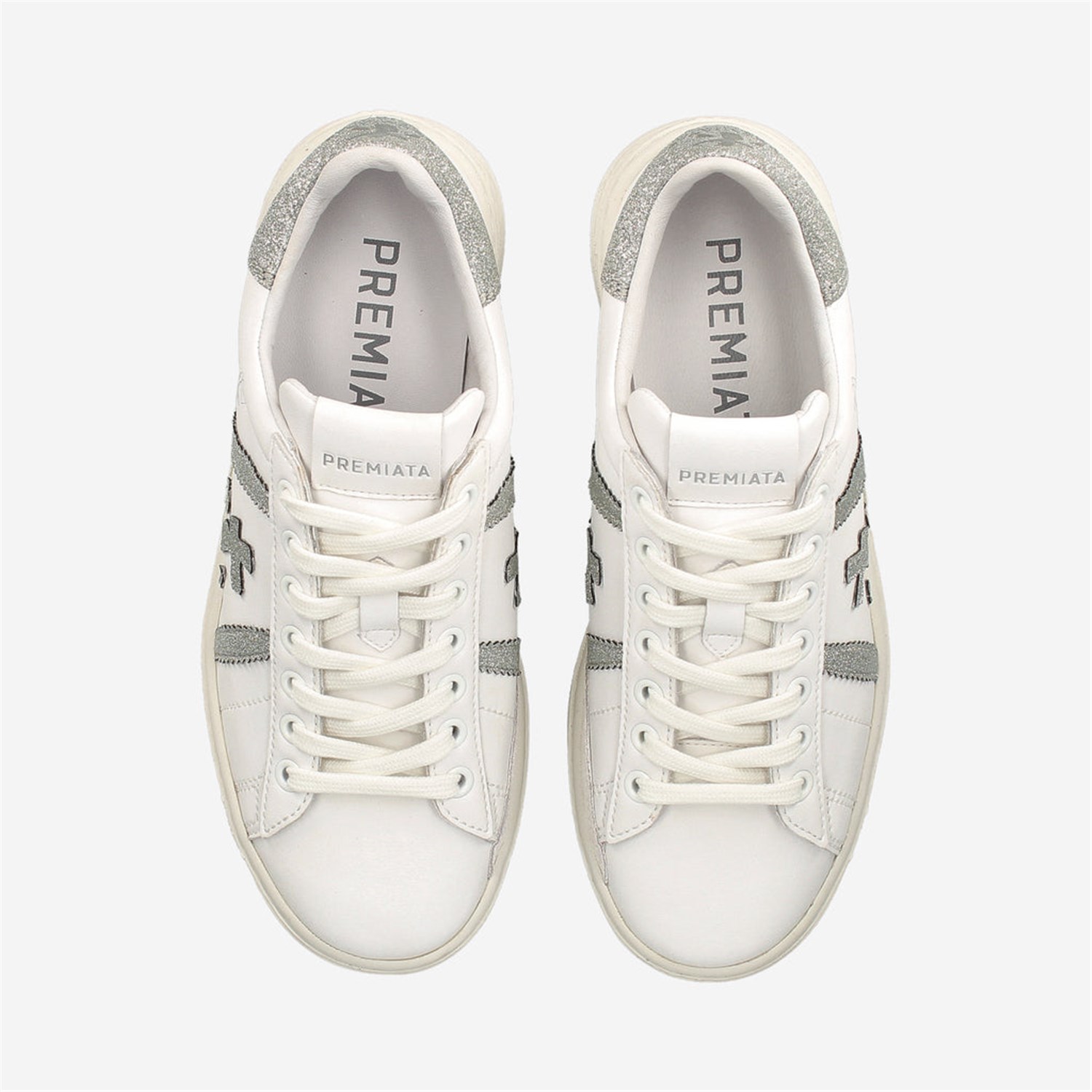 PREMIATA 6824 Bianco Scarpe Donna Sneakers PREMIATA 6824 Bianco Scarpe Donna Sneakers