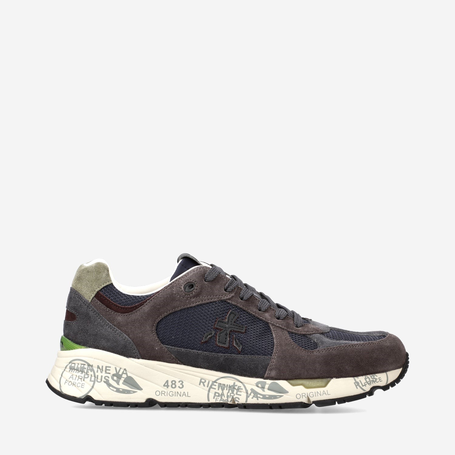 PREMIATA 6889 Marrone Scarpe Uomo Sneakers PREMIATA 6889 Marrone Scarpe Uomo Sneakers