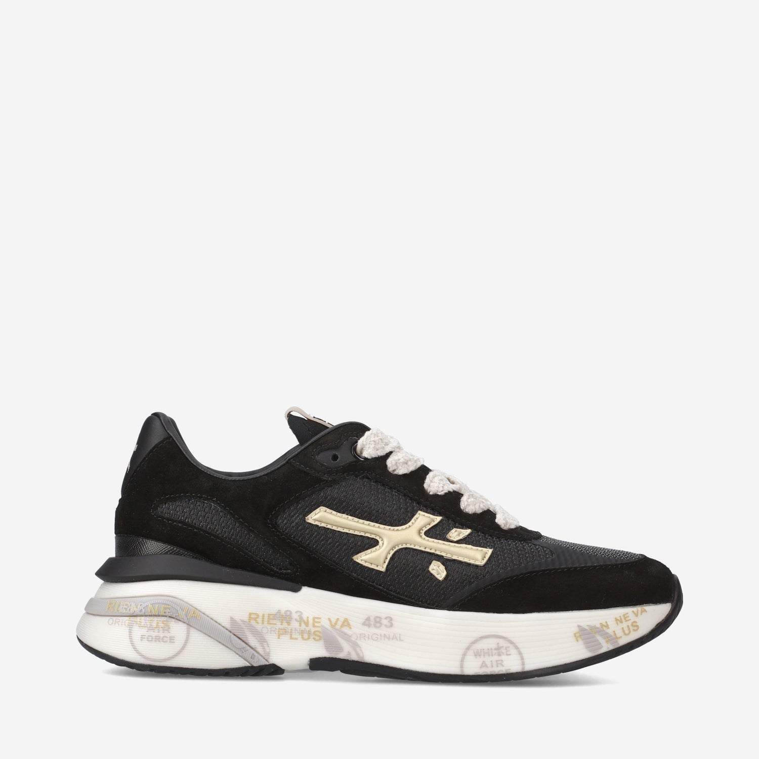 PREMIATA 6991 Nero Scarpe Donna Sneakers PREMIATA 6991 Nero Scarpe Donna Sneakers