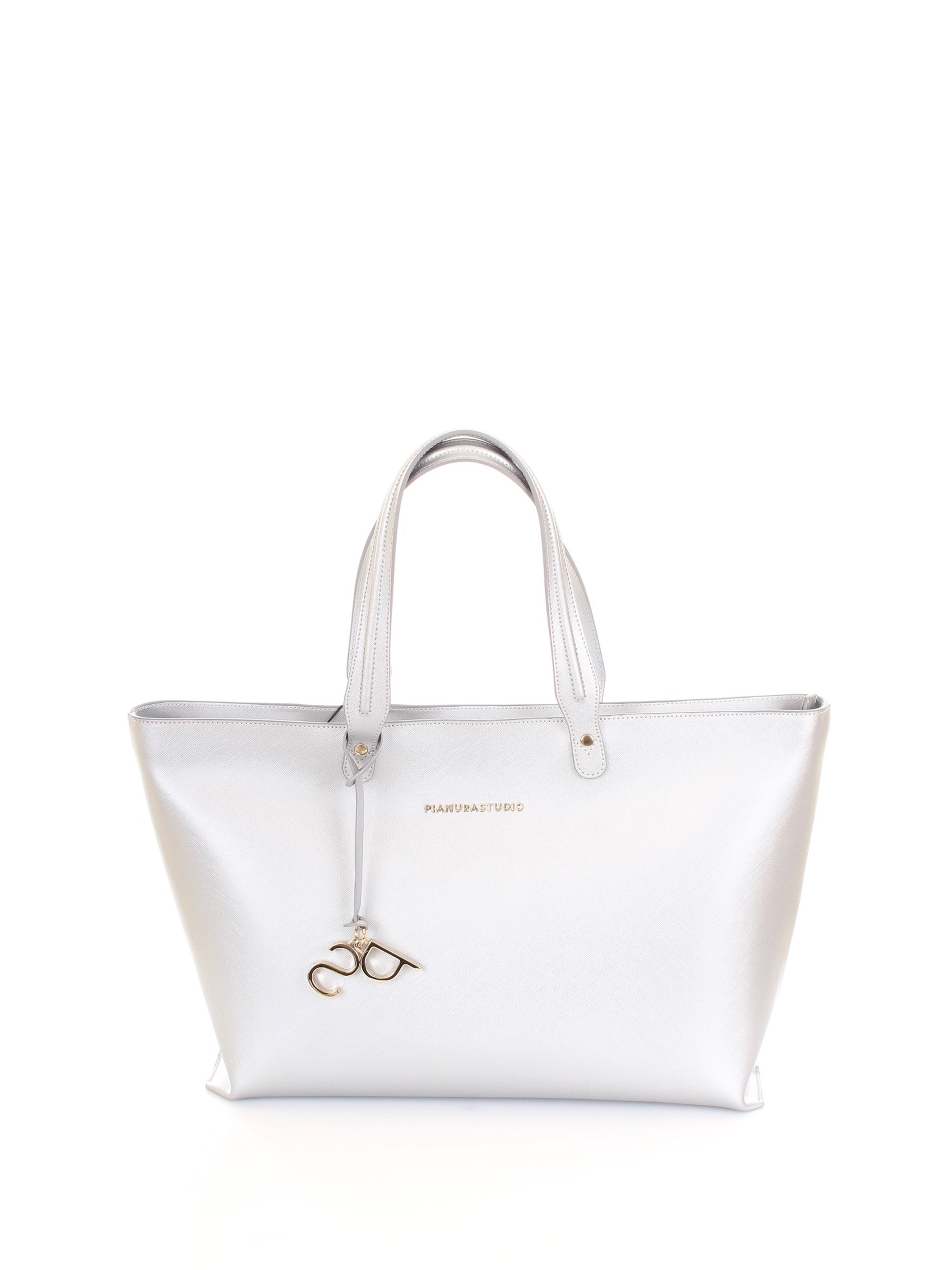 PIANURA STUDIO P16GLWA10000 Argento Accessori Donna Shopper PIANURA STUDIO P16GLWA10000 Argento Accessori Donna Shopper