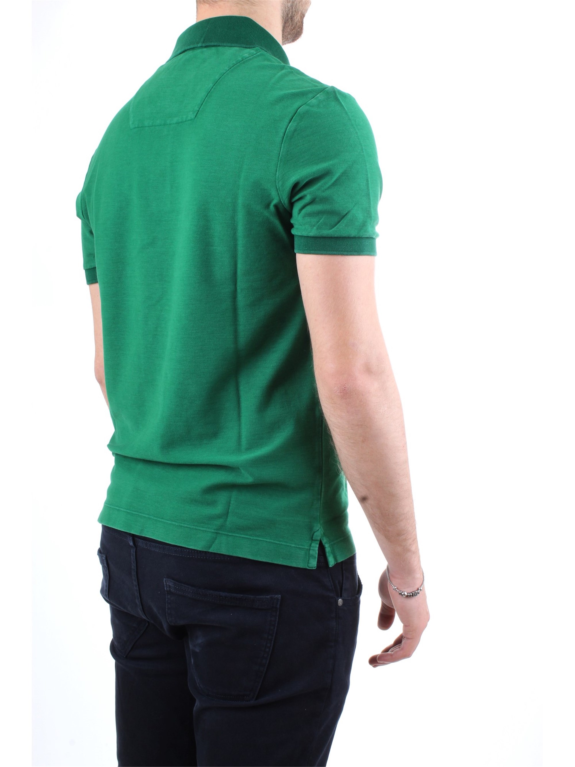 AERONAUTICA MILITARE 191PO1307P144 Green Clothing Man Polo shirt AERONAUTICA MILITARE 191PO1307P144 Green Clothing Man Polo shirt