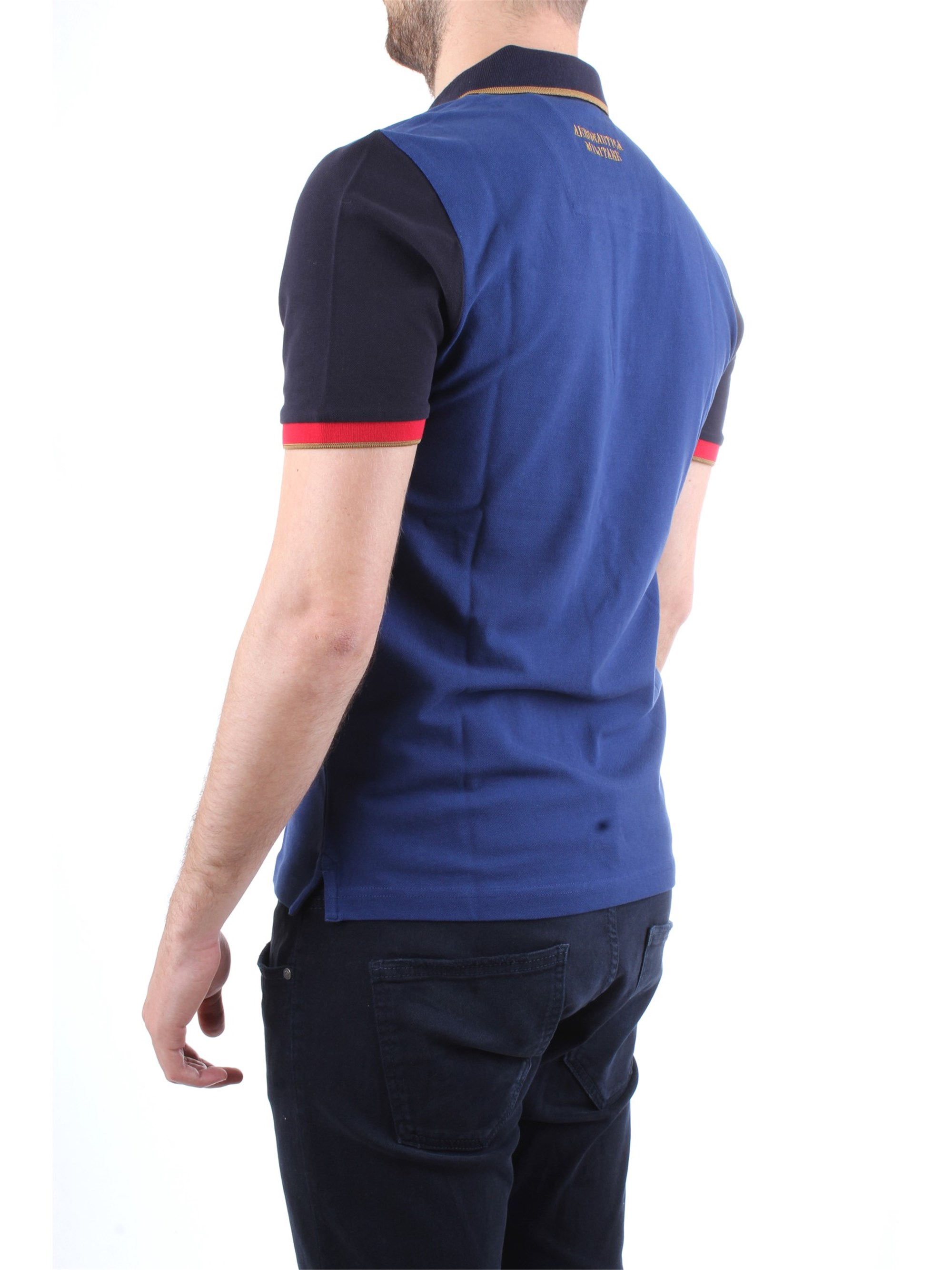 AERONAUTICA MILITARE 191PO1352P138 Blue Clothing Man Polo shirt AERONAUTICA MILITARE 191PO1352P138 Blue Clothing Man Polo shirt