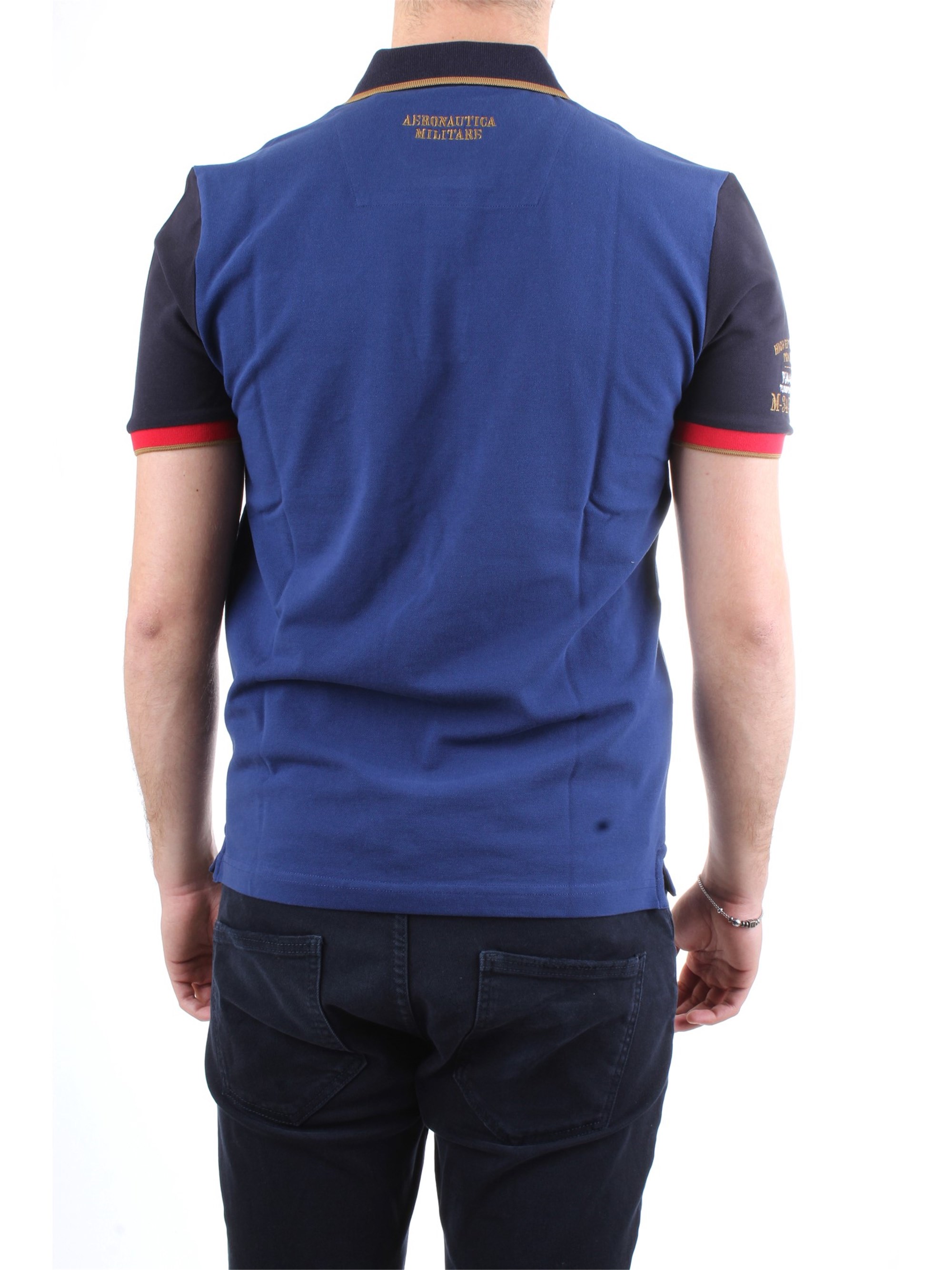 AERONAUTICA MILITARE 191PO1352P138 Blue Clothing Man Polo shirt AERONAUTICA MILITARE 191PO1352P138 Blue Clothing Man Polo shirt