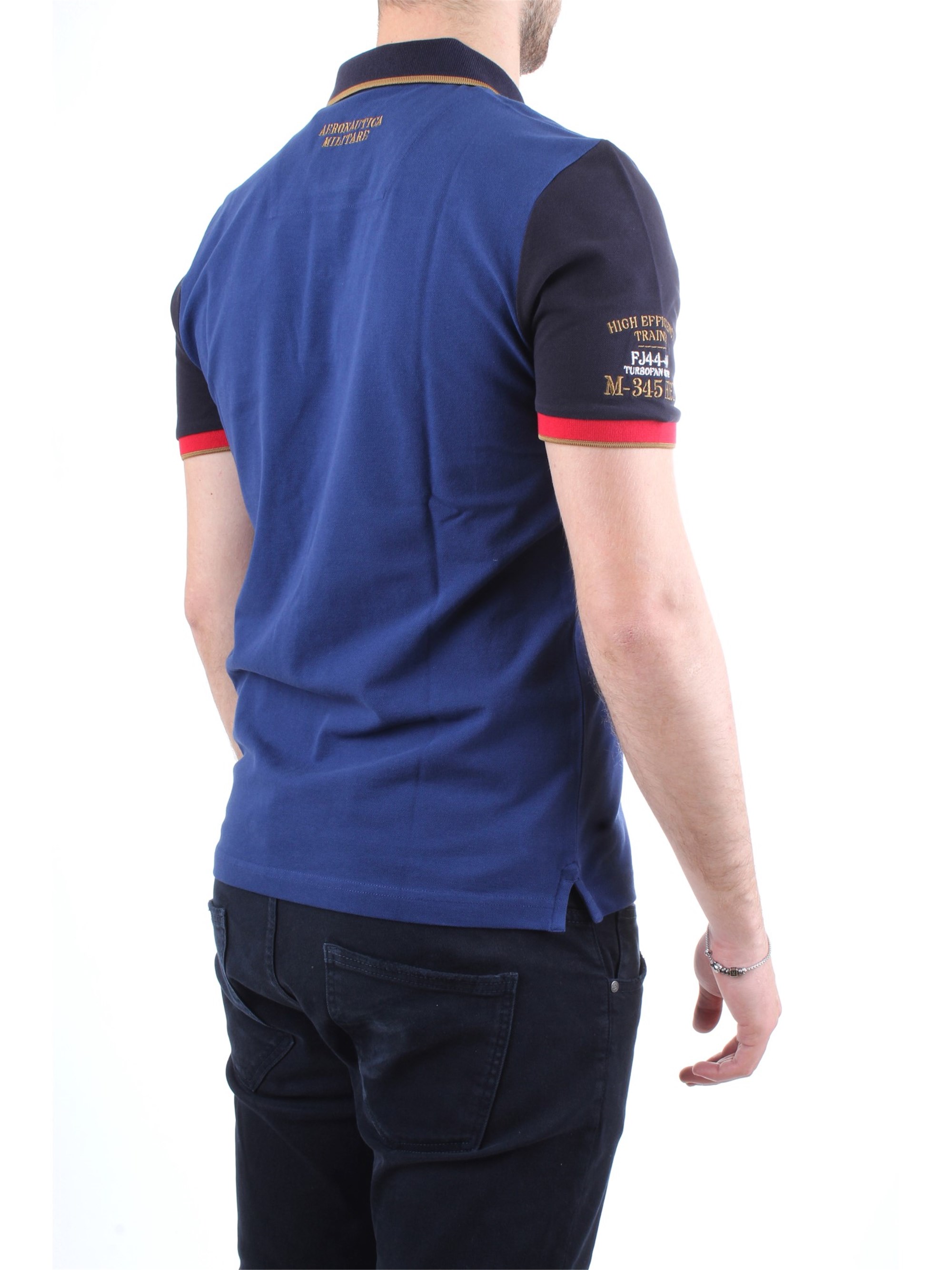 AERONAUTICA MILITARE 191PO1352P138 Blue Clothing Man Polo shirt AERONAUTICA MILITARE 191PO1352P138 Blue Clothing Man Polo shirt