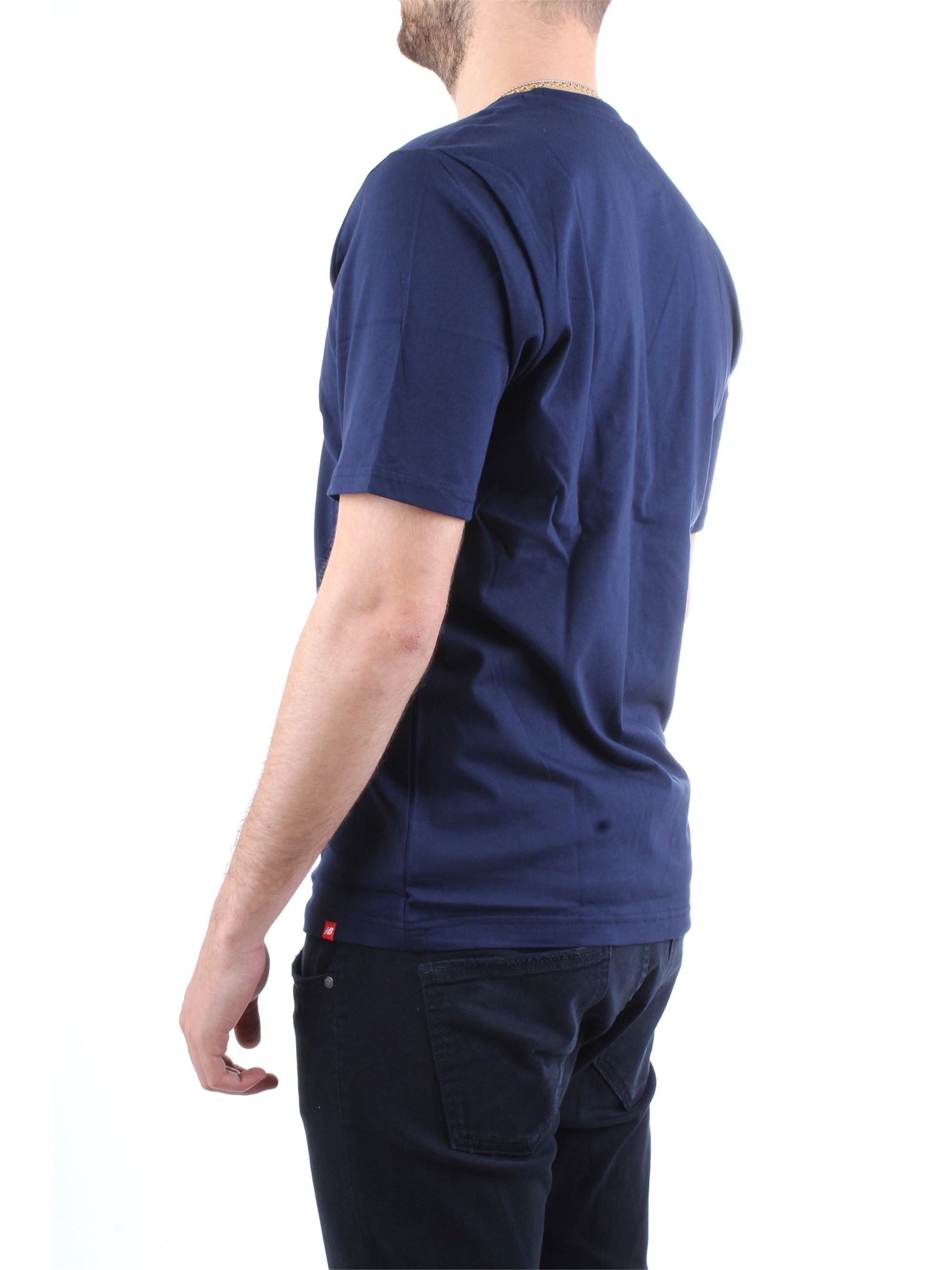 NEW BALANCE MT91546 Blue Clothing Man T-Shirt/Polo NEW BALANCE MT91546 Blue Clothing Man T-Shirt/Polo