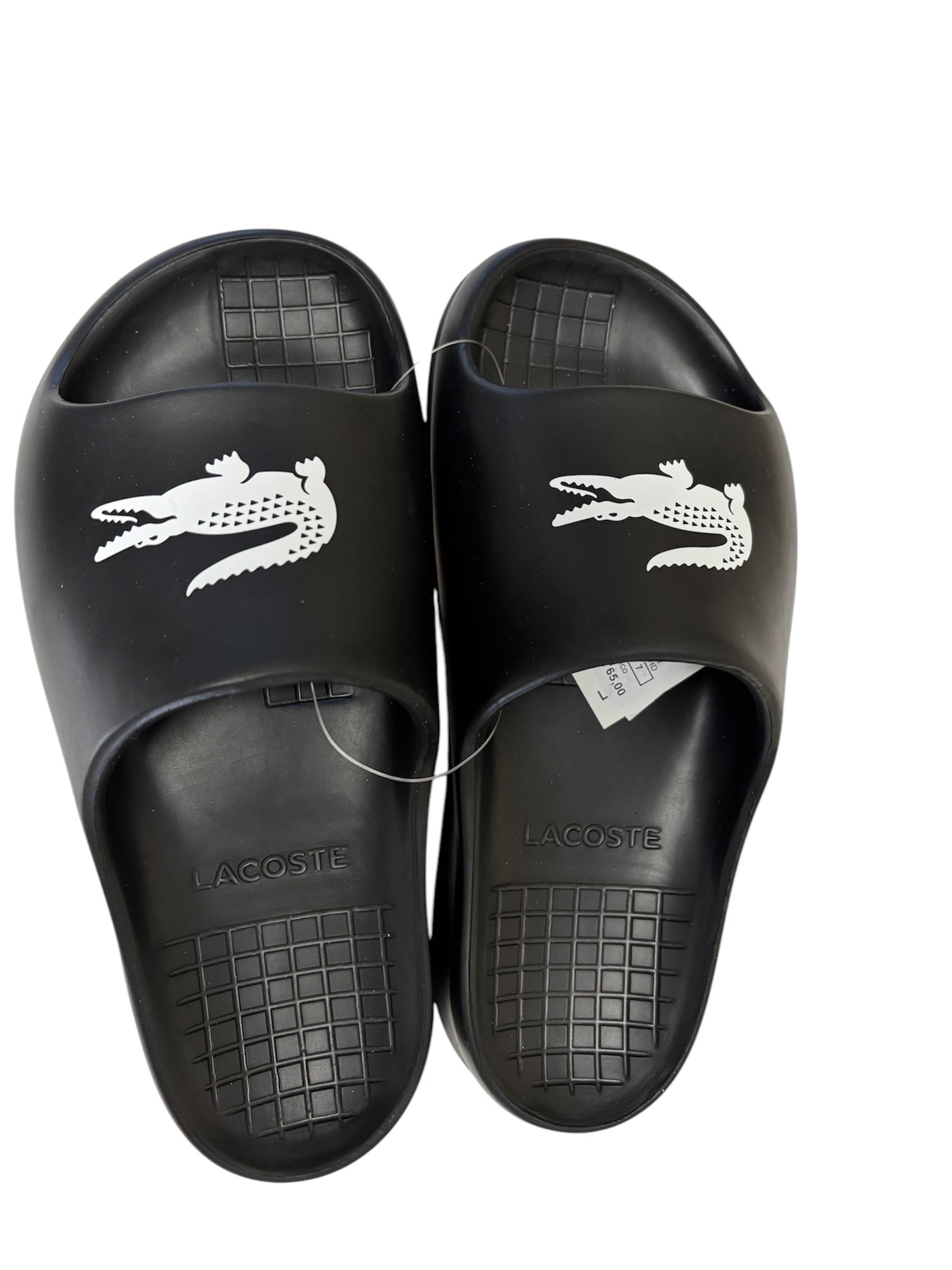 Lacoste 748CMA00221Y5 Nero Scarpe Unisex Ciabatte Lacoste 748CMA00221Y5 Nero Scarpe Unisex Ciabatte