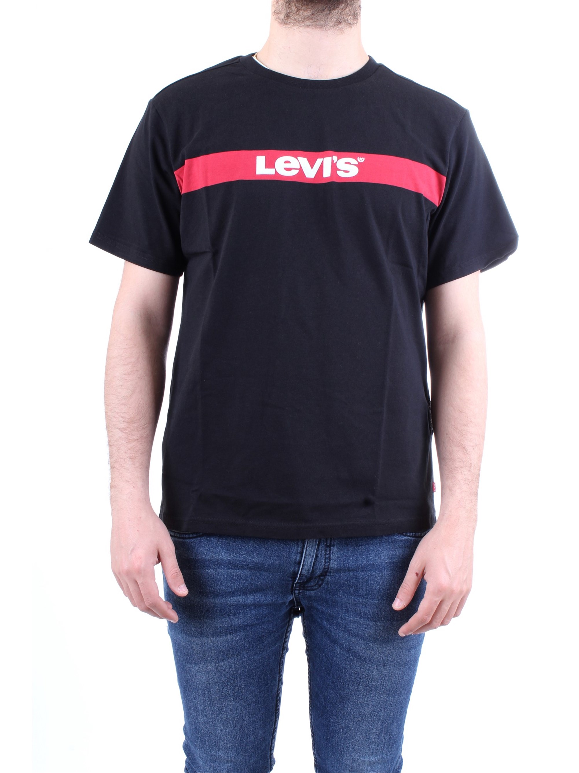 LEVI'S 69978-0007 Black Clothing Man T-Shirt/Polo LEVI'S 69978-0007 Black Clothing Man T-Shirt/Polo