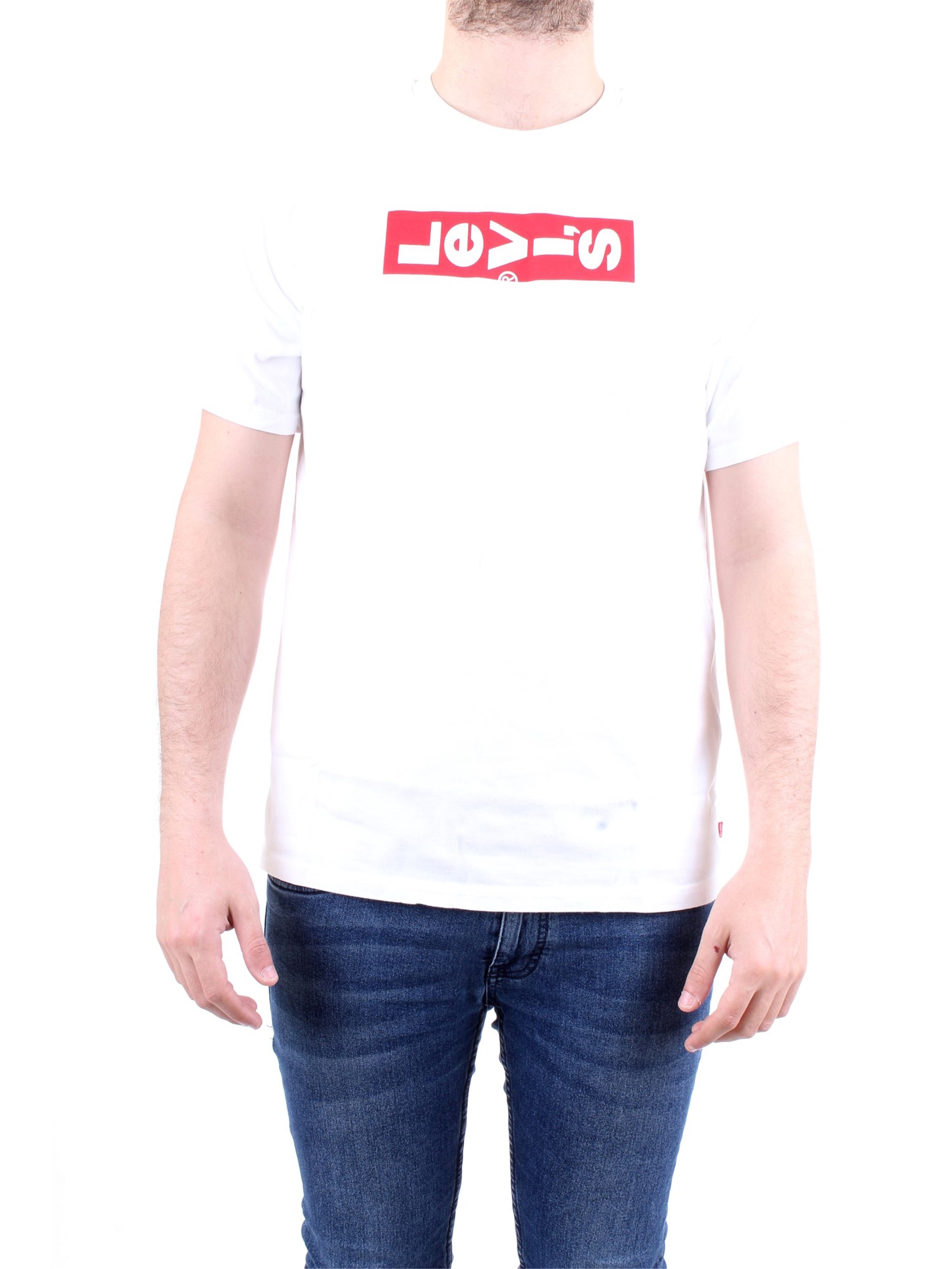 LEVI'S 69978-0011 White Clothing Man T-Shirt/Polo LEVI'S 69978-0011 White Clothing Man T-Shirt/Polo