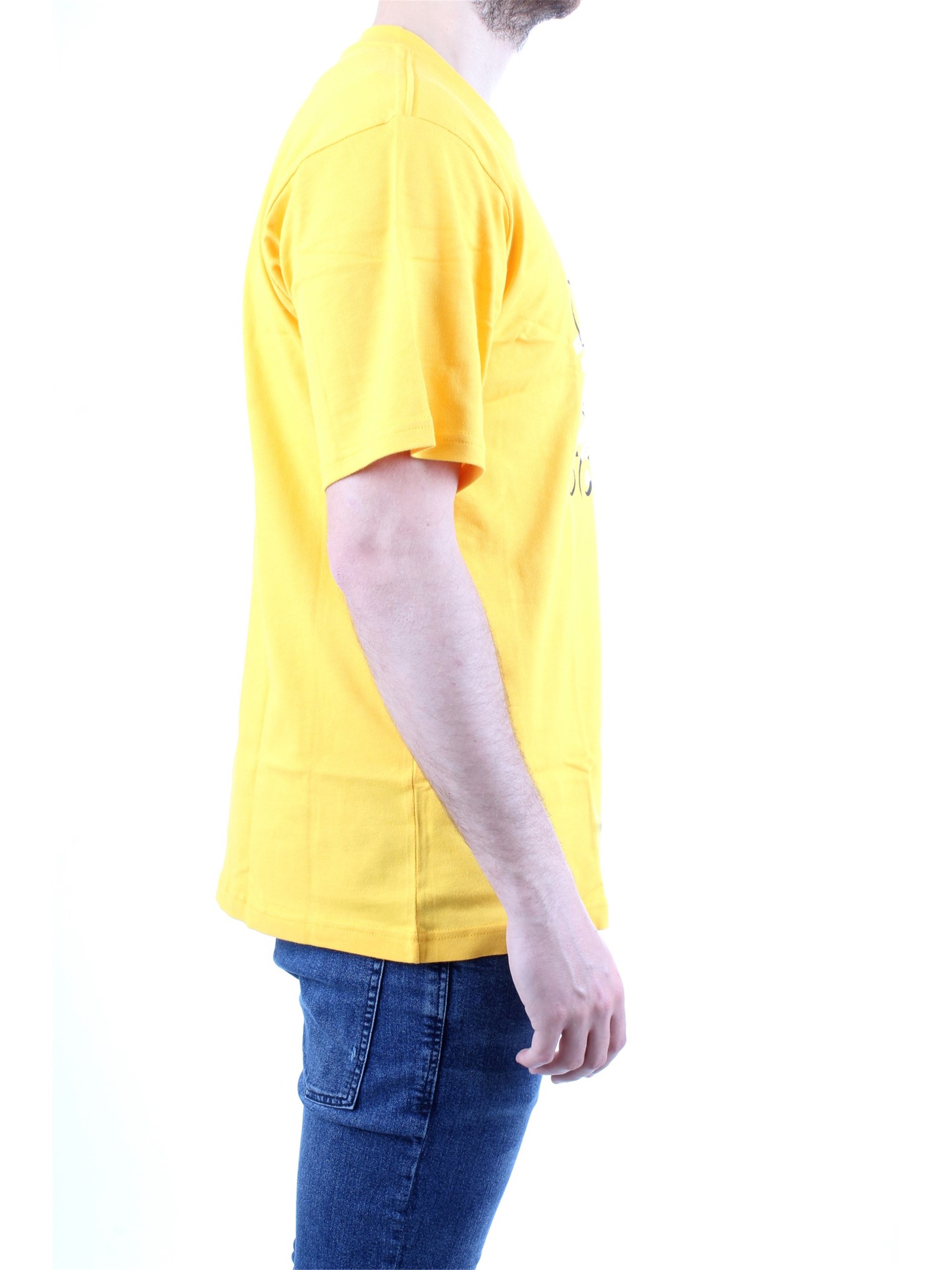 ADIDAS ORIGINALS DV32 Yellow Clothing Man T-Shirt/Polo ADIDAS ORIGINALS DV32 Yellow Clothing Man T-Shirt/Polo