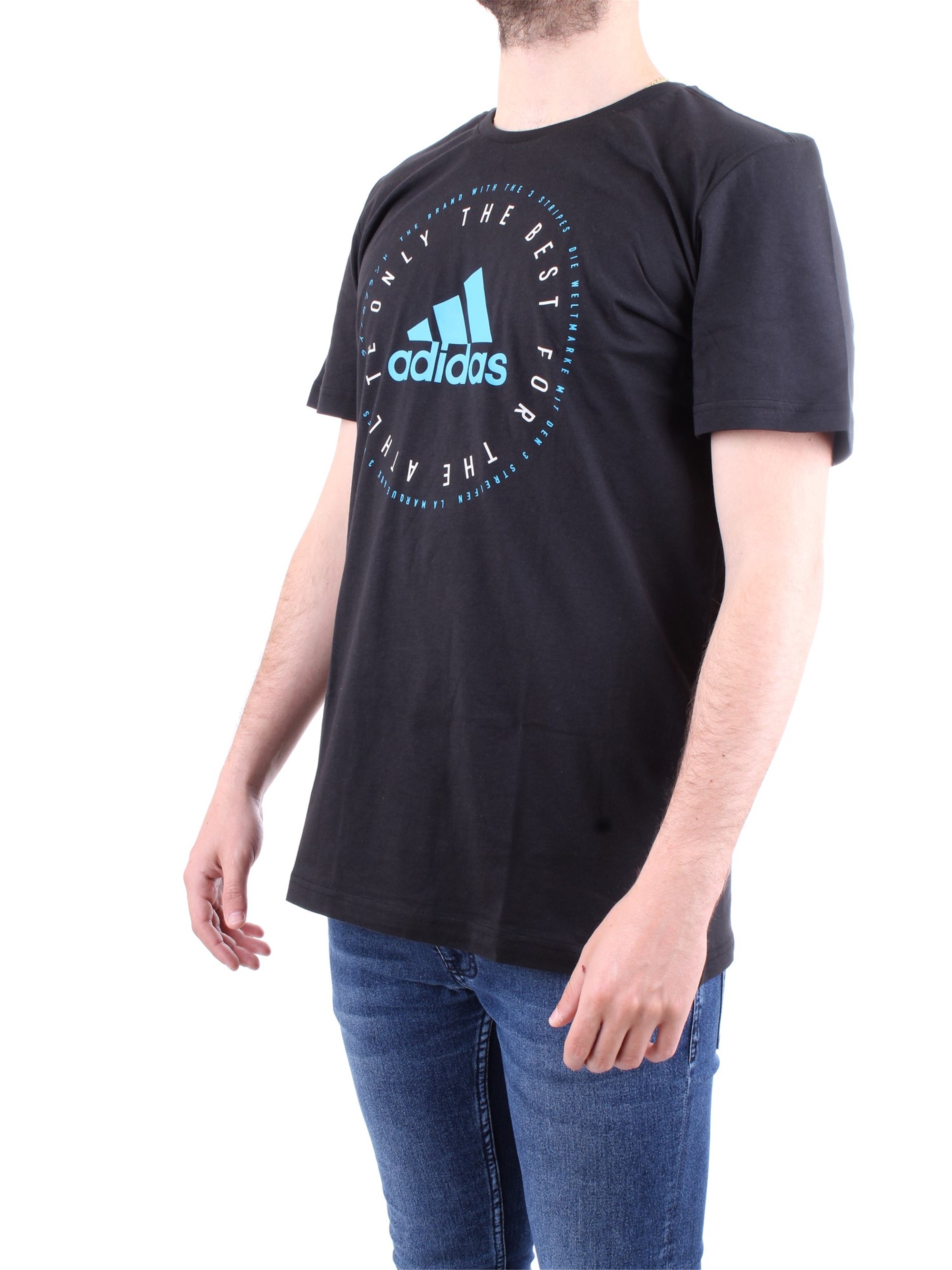 ADIDAS ORIGINALS DV3099 Black Clothing Man T-Shirt/Polo ADIDAS ORIGINALS DV3099 Black Clothing Man T-Shirt/Polo