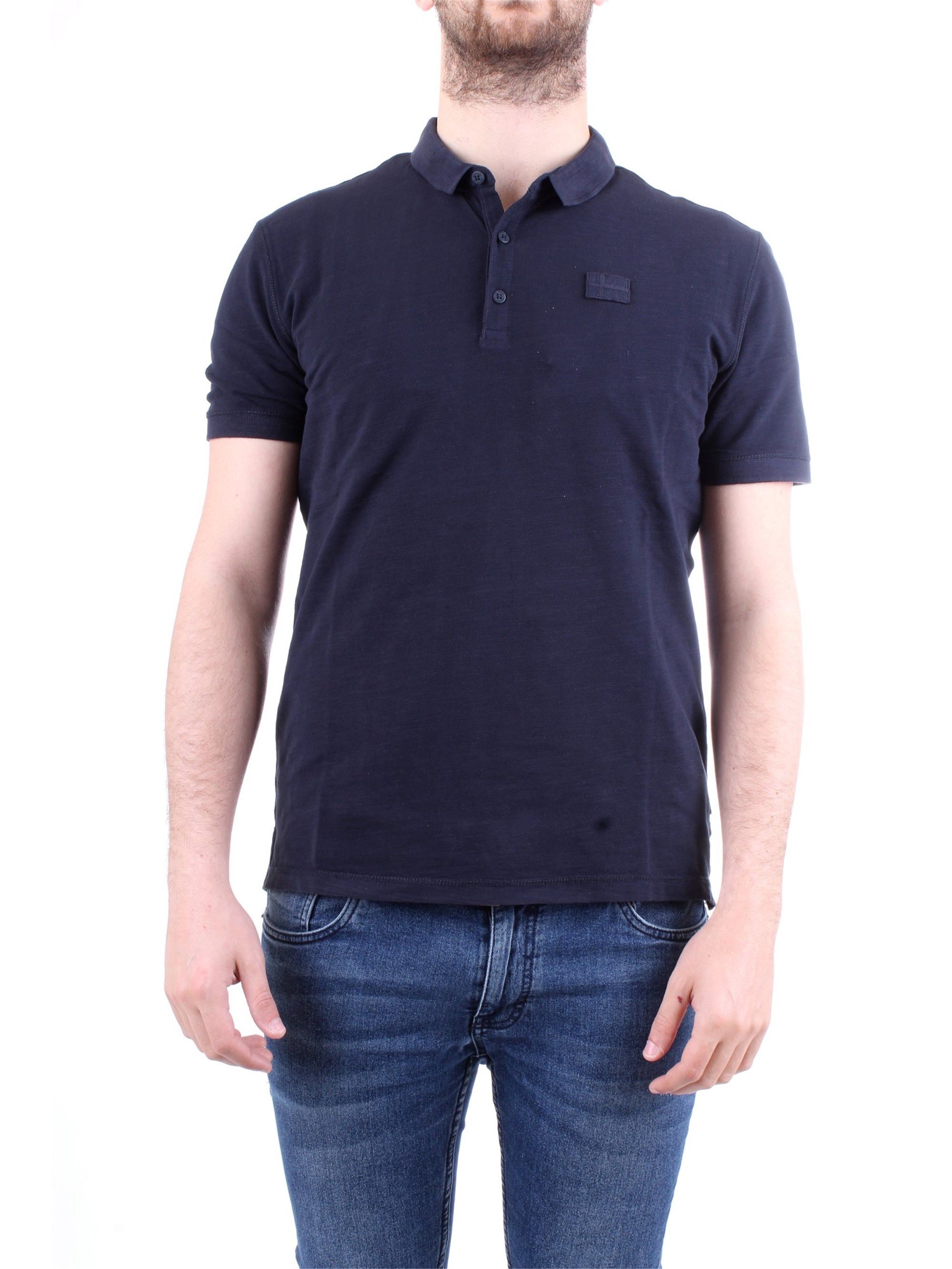 NAPAPIJRI N0YIFY Blue Clothing Man Polo shirt NAPAPIJRI N0YIFY Blue Clothing Man Polo shirt