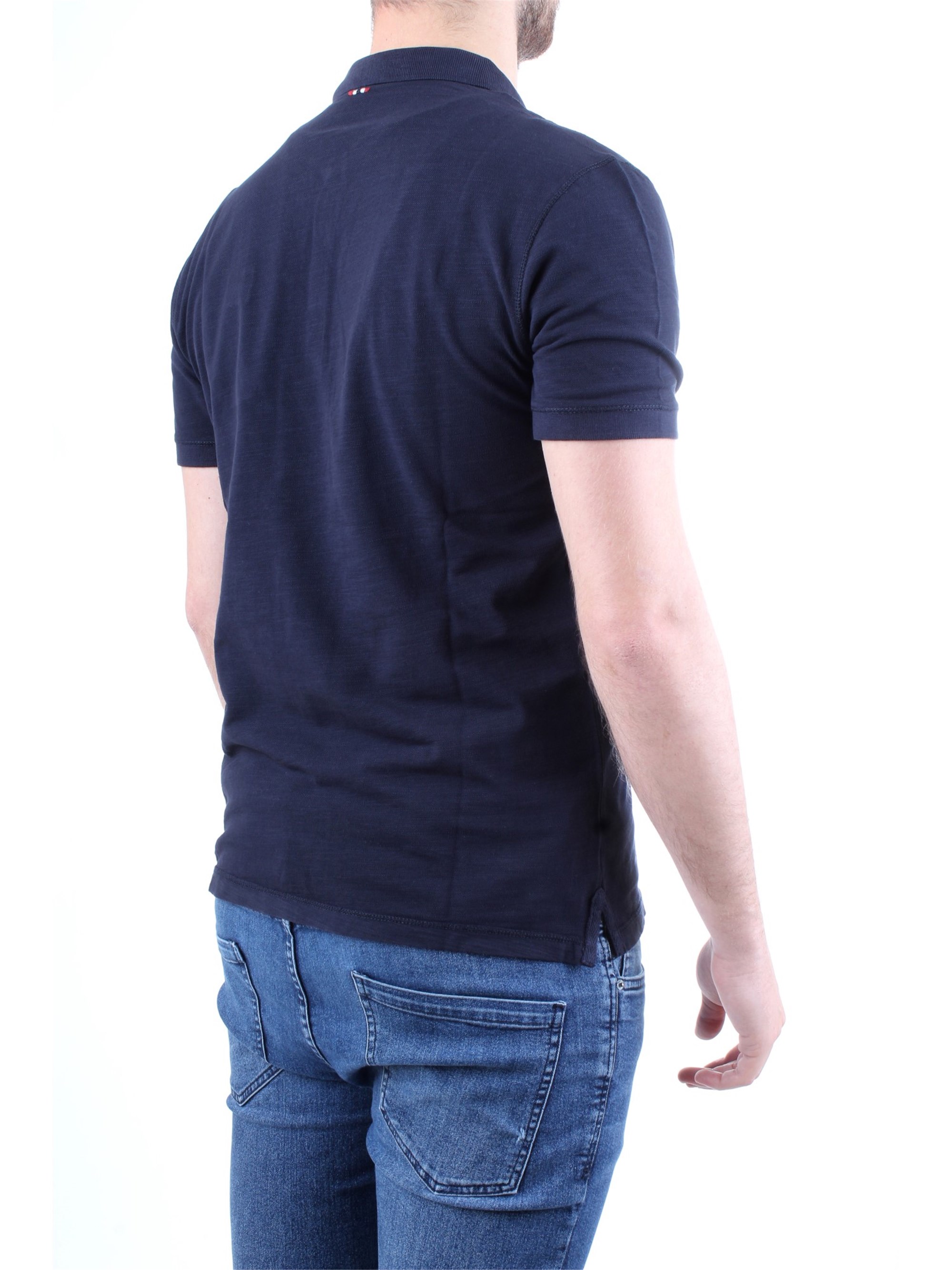 NAPAPIJRI N0YIFY Blue Clothing Man Polo shirt NAPAPIJRI N0YIFY Blue Clothing Man Polo shirt