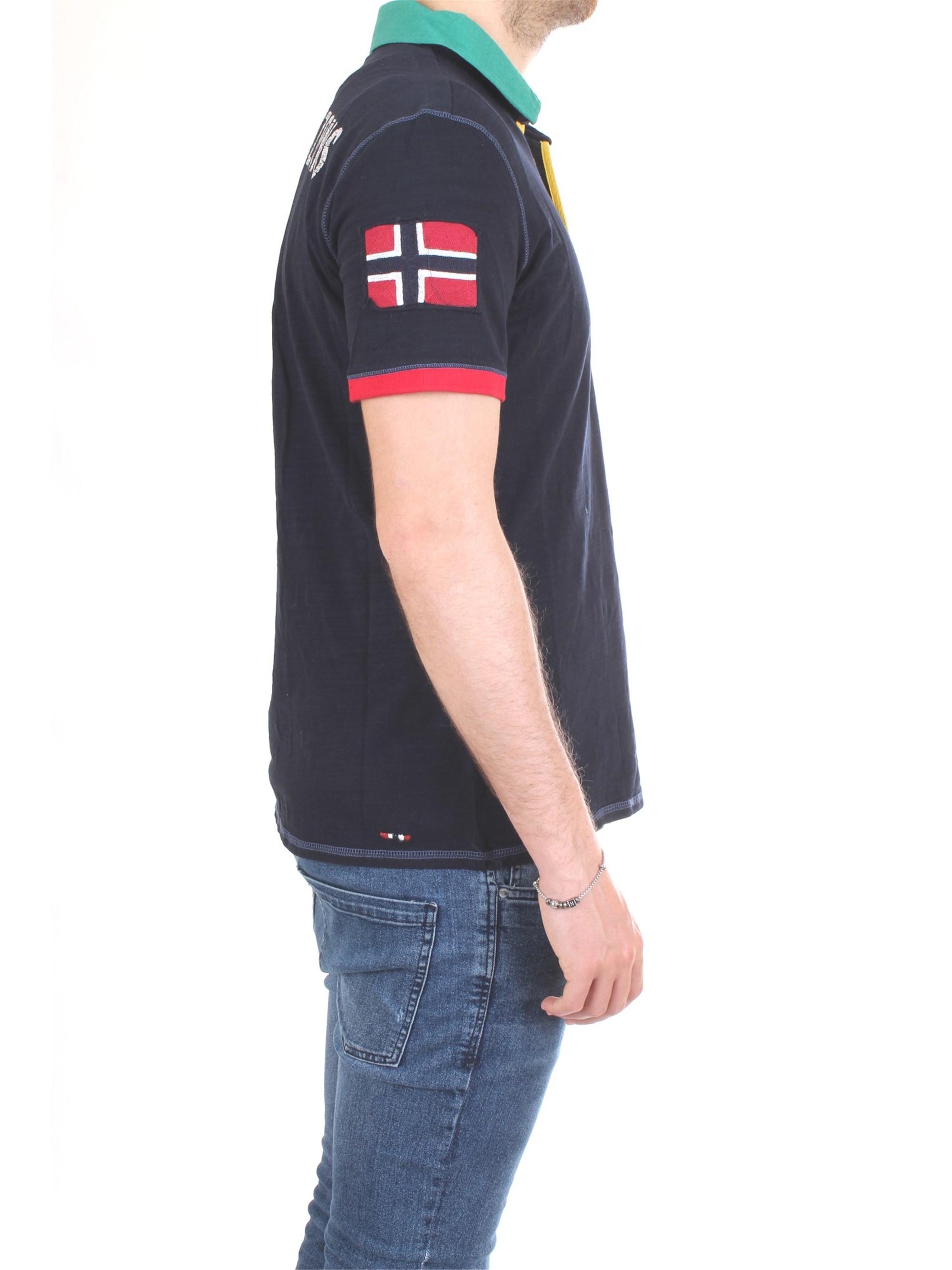 NAPAPIJRI N0YIG1 Blue Clothing Man Polo shirt NAPAPIJRI N0YIG1 Blue Clothing Man Polo shirt