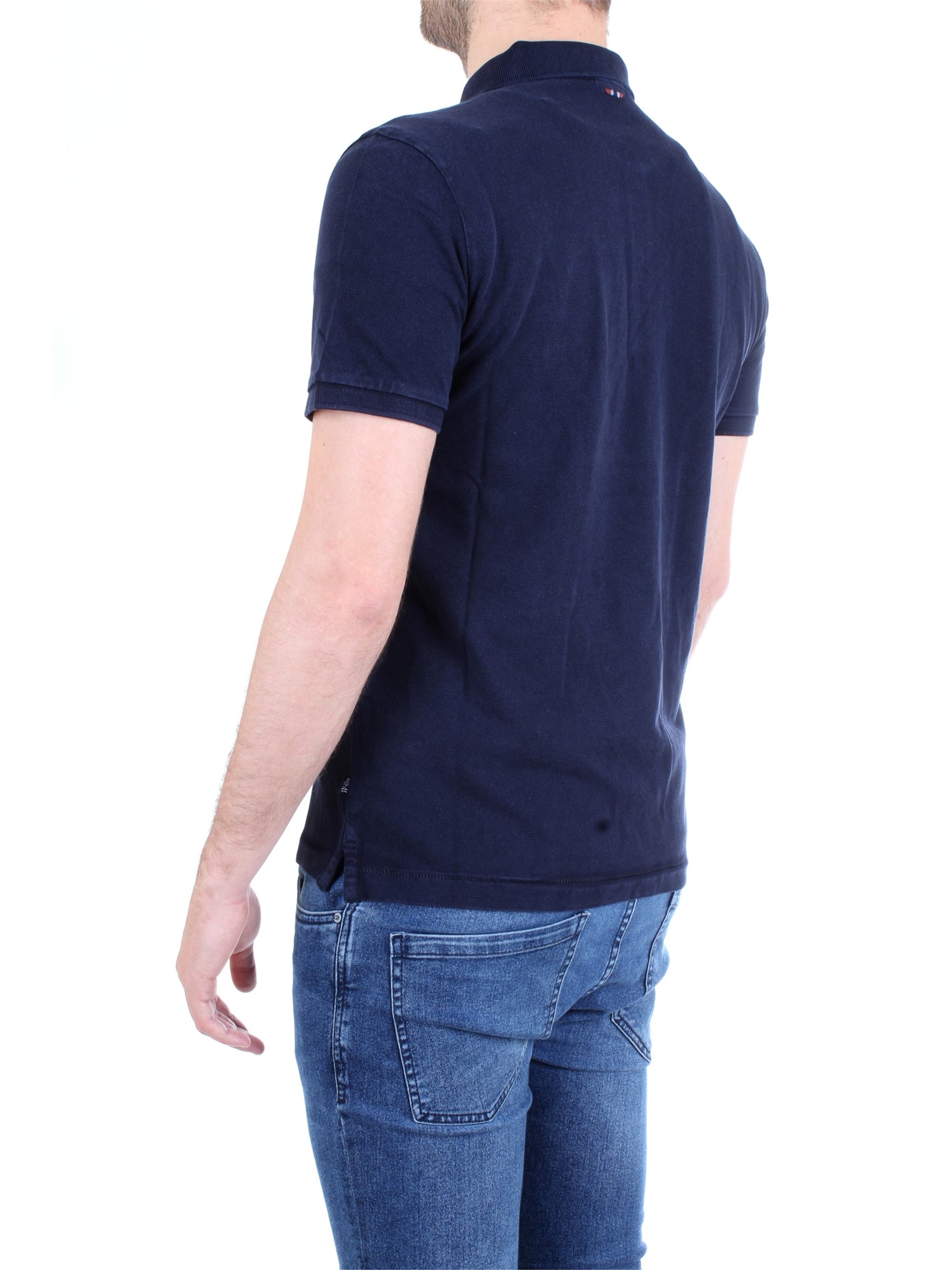 NAPAPIJRI N0YIJ5 Blue Clothing Man Polo shirt NAPAPIJRI N0YIJ5 Blue Clothing Man Polo shirt