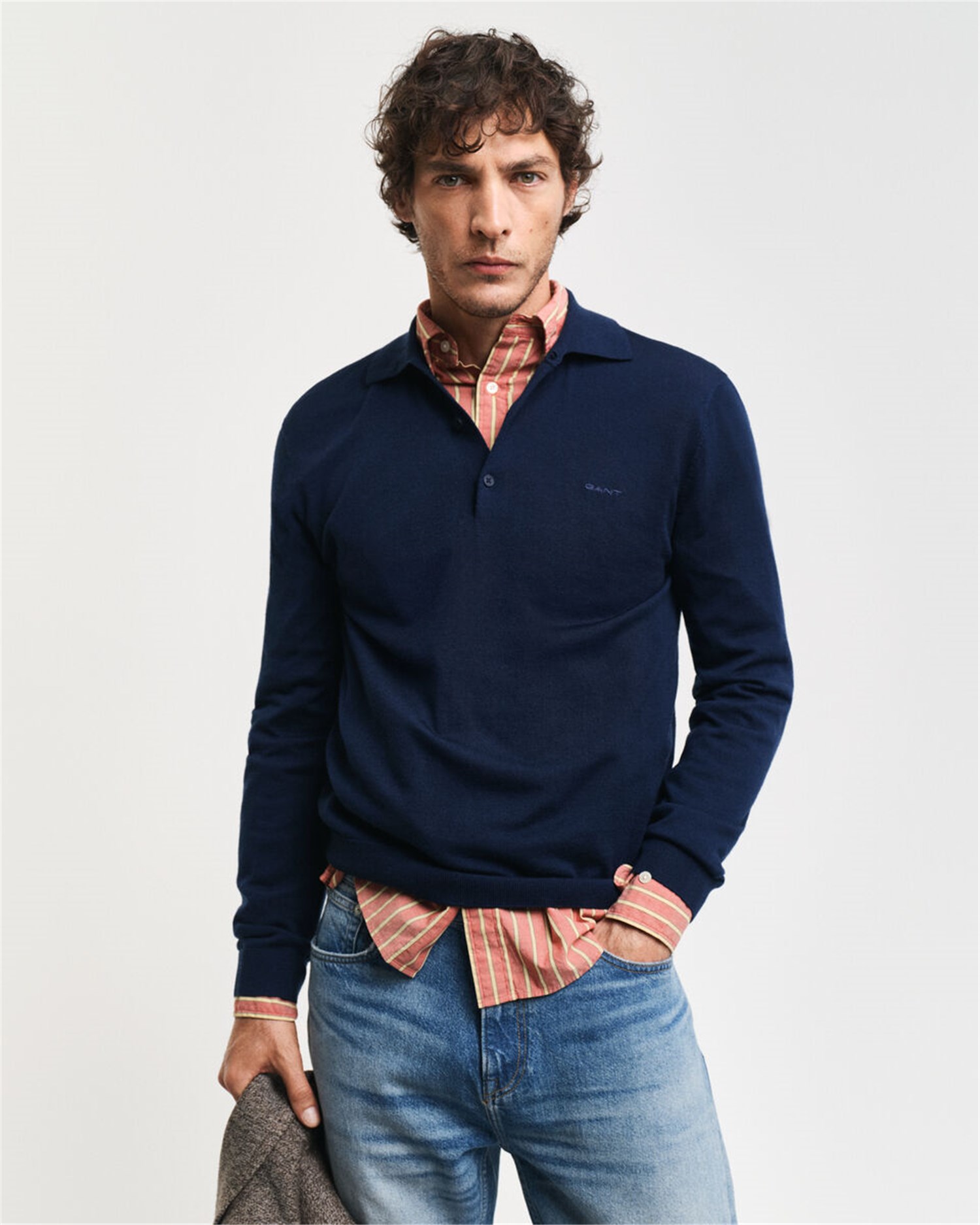 Gant 8050210 Blu Abbigliamento Uomo Polo Gant 8050210 Blu Abbigliamento Uomo Polo