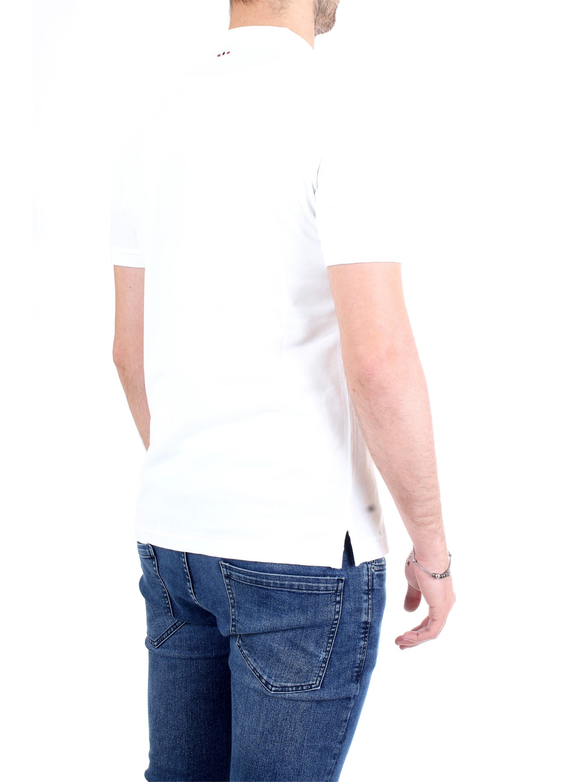 NAPAPIJRI N0YIJ5 White Clothing Man Polo shirt NAPAPIJRI N0YIJ5 White Clothing Man Polo shirt