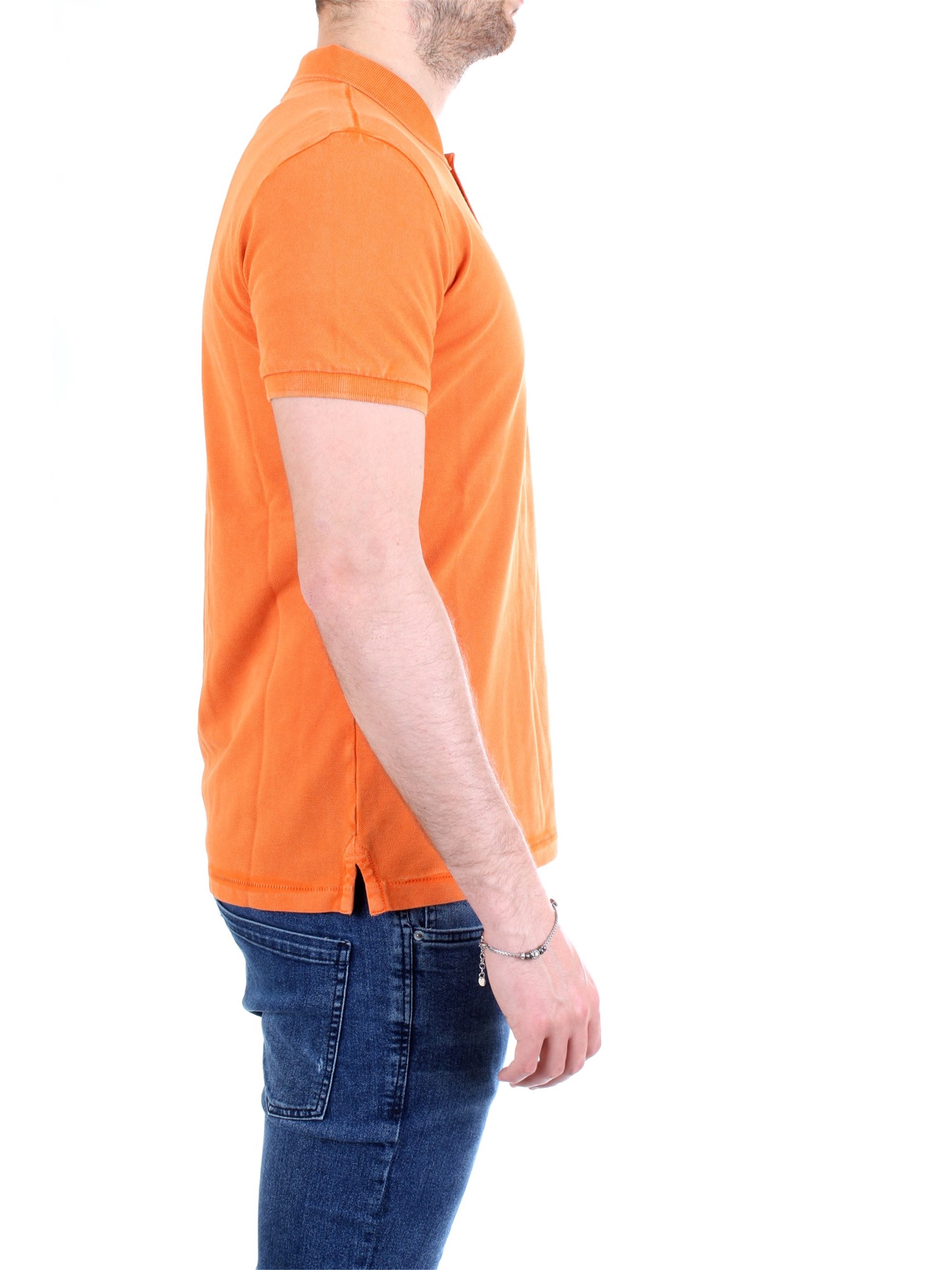 NAPAPIJRI N0YIJ5 Orange Clothing Man Polo shirt NAPAPIJRI N0YIJ5 Orange Clothing Man Polo shirt