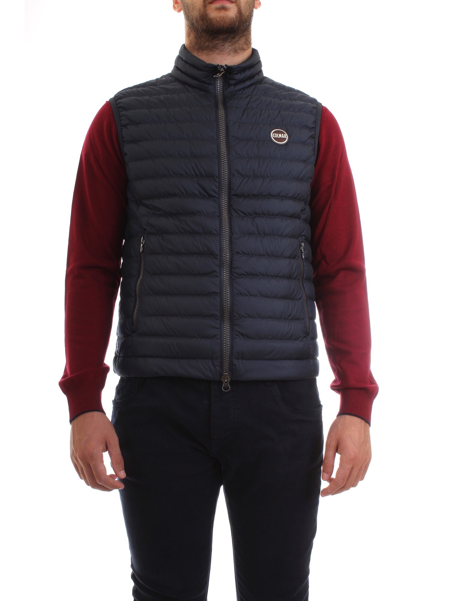 COLMAR ORIGINALS 1278R Blue Clothing Man Gilet COLMAR ORIGINALS 1278R Blue Clothing Man Gilet