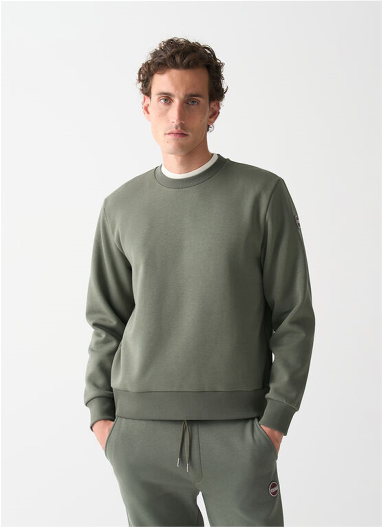 COLMAR ORIGINALS 8232 Verde Abbigliamento Uomo Felpa COLMAR ORIGINALS 8232 Verde Abbigliamento Uomo Felpa