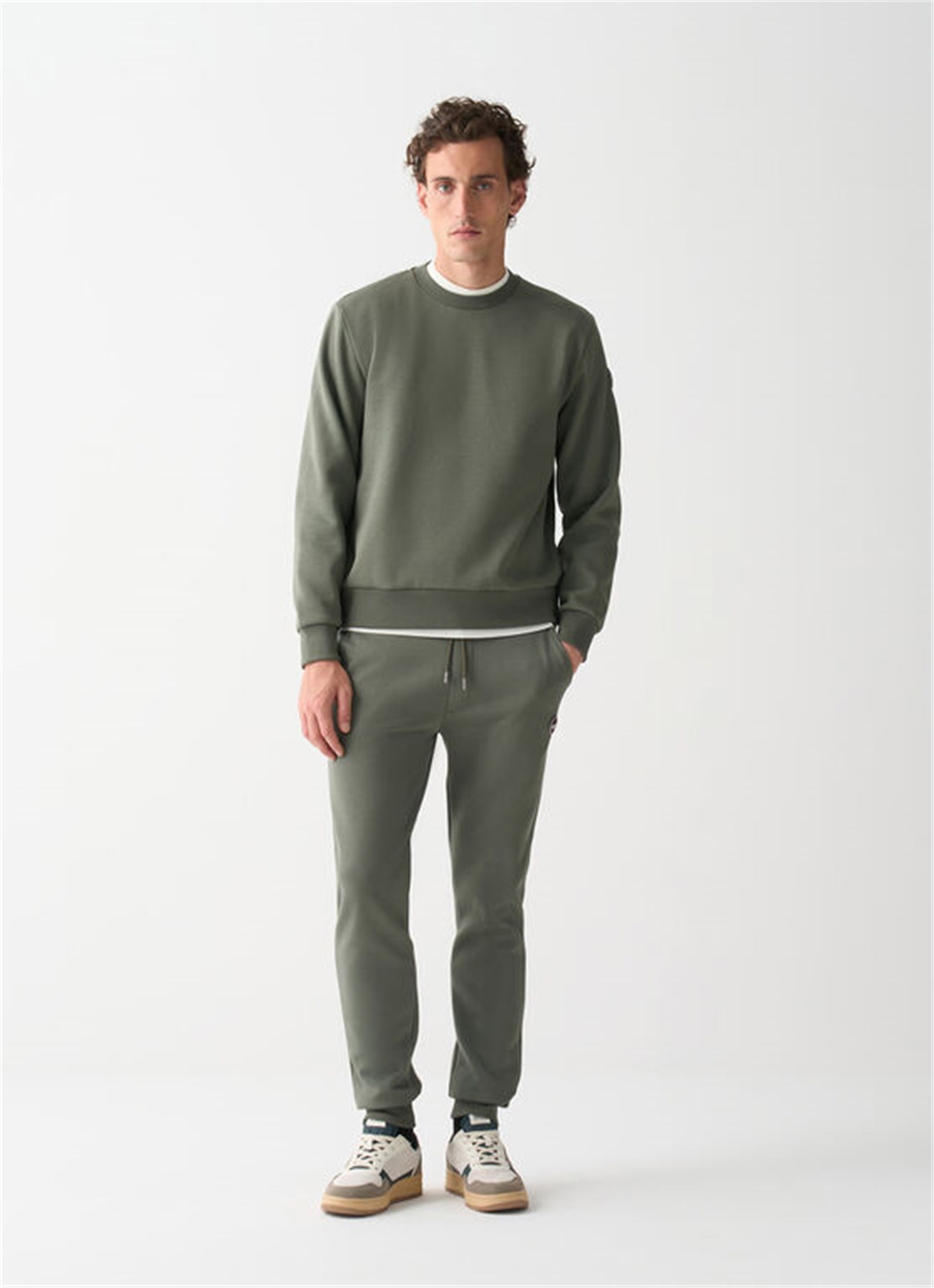 COLMAR ORIGINALS 8232 Verde Abbigliamento Uomo Felpa COLMAR ORIGINALS 8232 Verde Abbigliamento Uomo Felpa