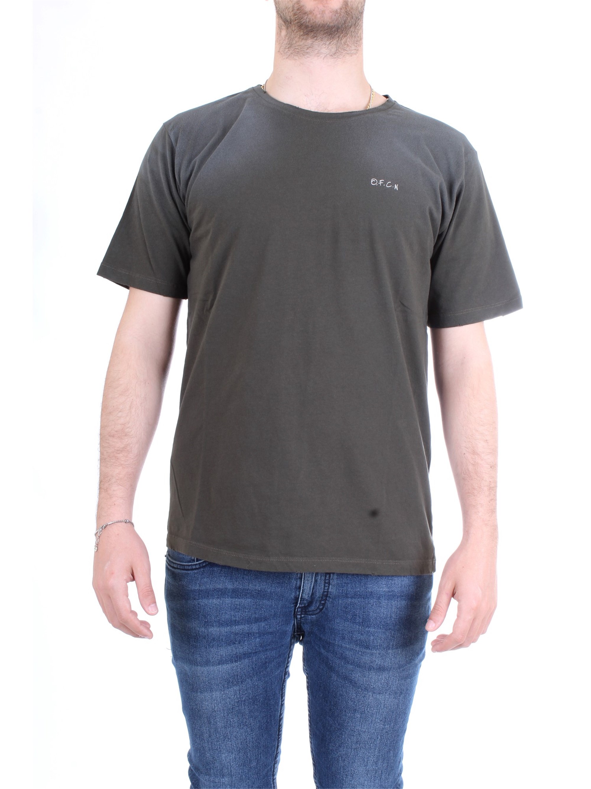 Officina36 CUAM45 Military green Clothing Man T-Shirt/Polo Officina36 CUAM45 Military green Clothing Man T-Shirt/Polo