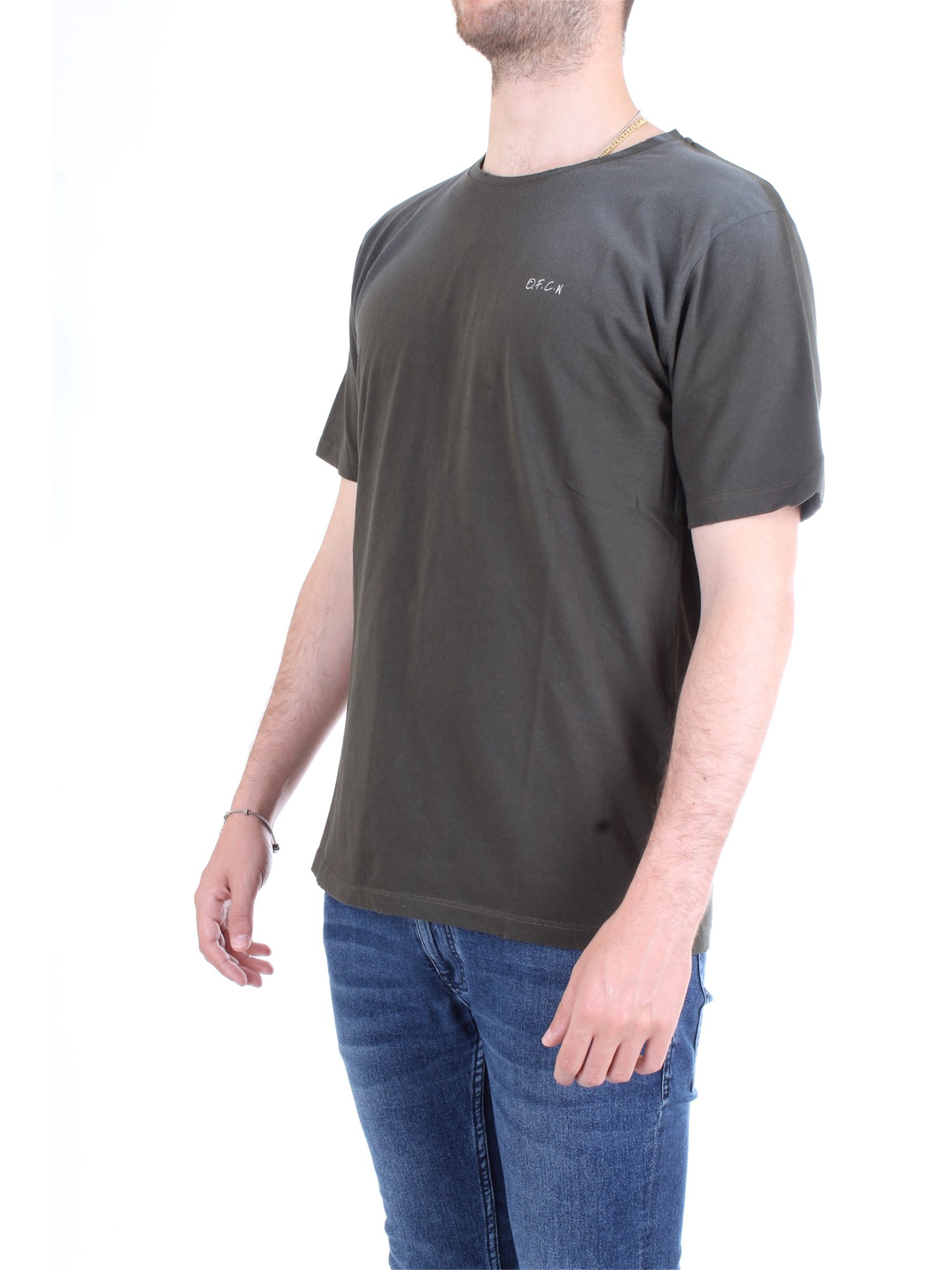 Officina36 CUAM45 Military green Clothing Man T-Shirt/Polo Officina36 CUAM45 Military green Clothing Man T-Shirt/Polo