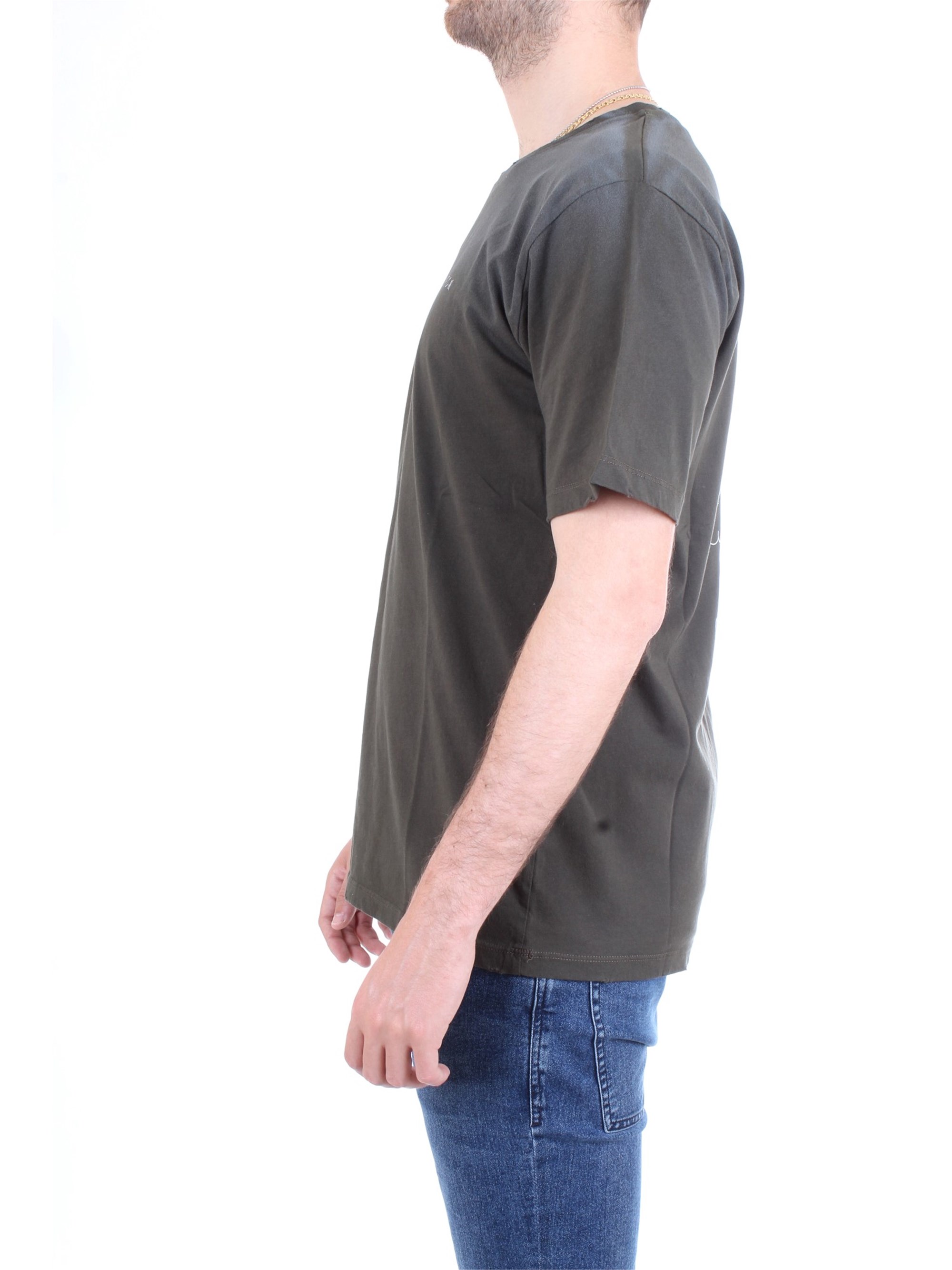 Officina36 CUAM45 Military green Clothing Man T-Shirt/Polo Officina36 CUAM45 Military green Clothing Man T-Shirt/Polo
