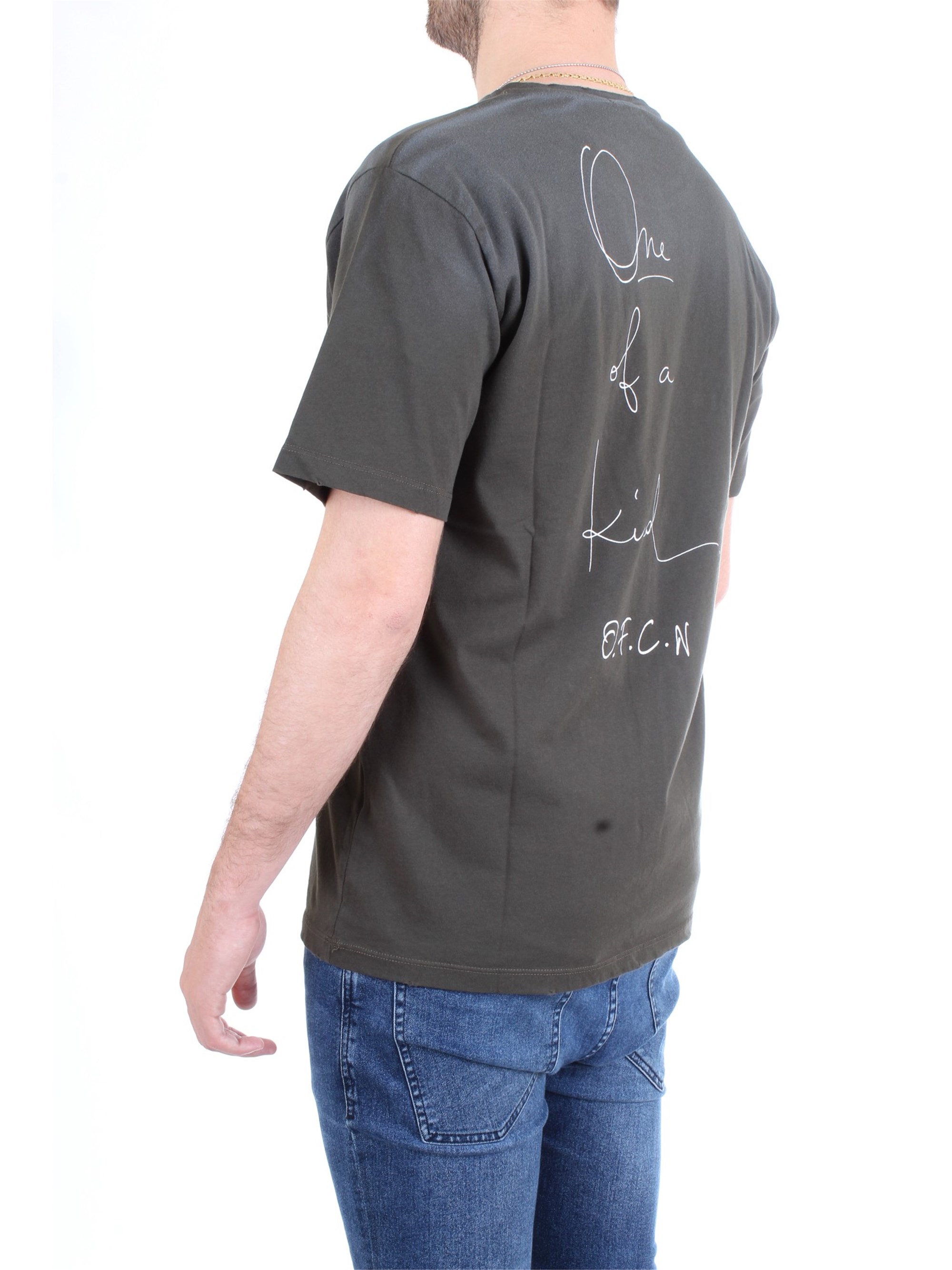 Officina36 CUAM45 Military green Clothing Man T-Shirt/Polo Officina36 CUAM45 Military green Clothing Man T-Shirt/Polo