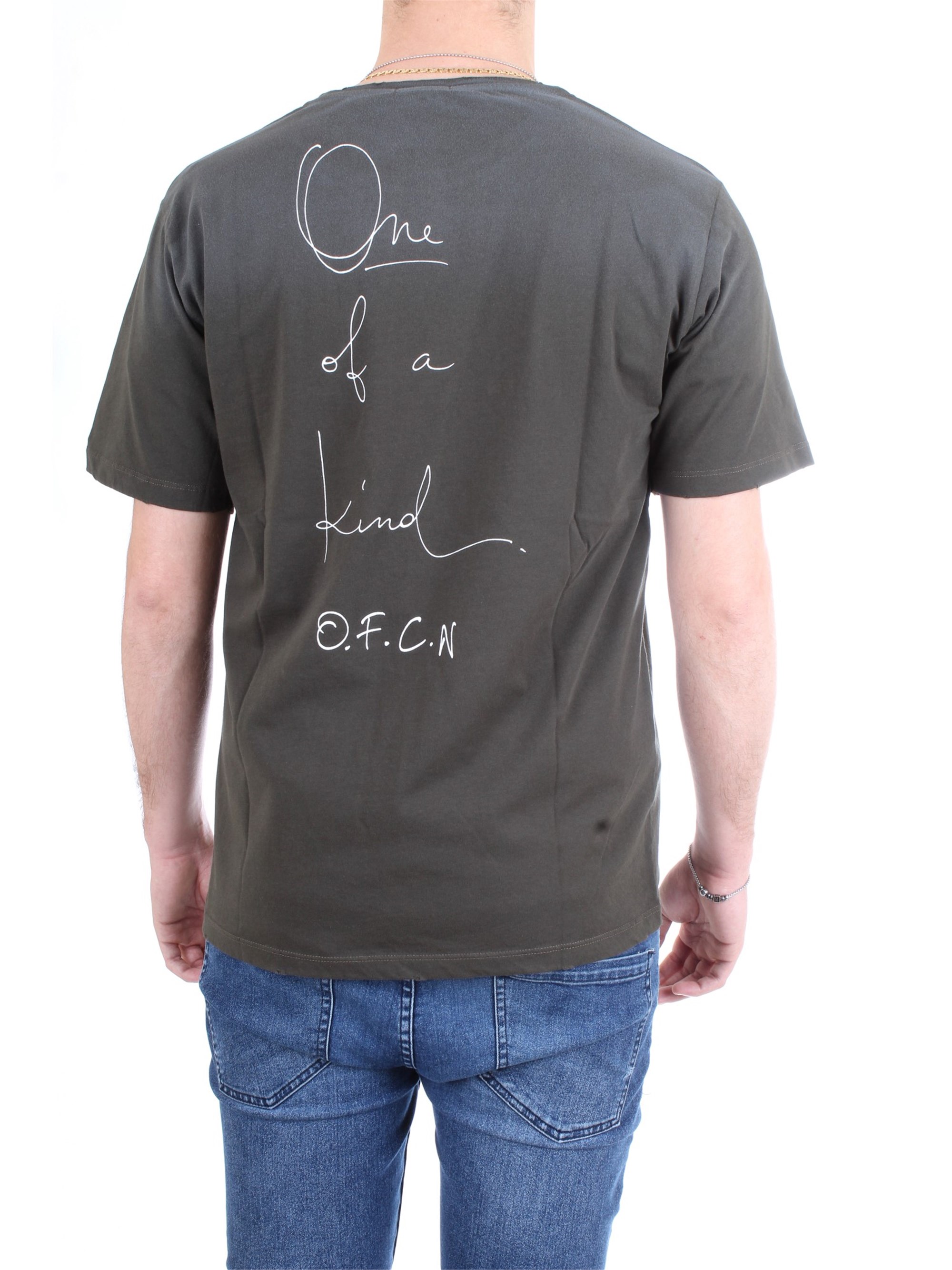 Officina36 CUAM45 Military green Clothing Man T-Shirt/Polo Officina36 CUAM45 Military green Clothing Man T-Shirt/Polo