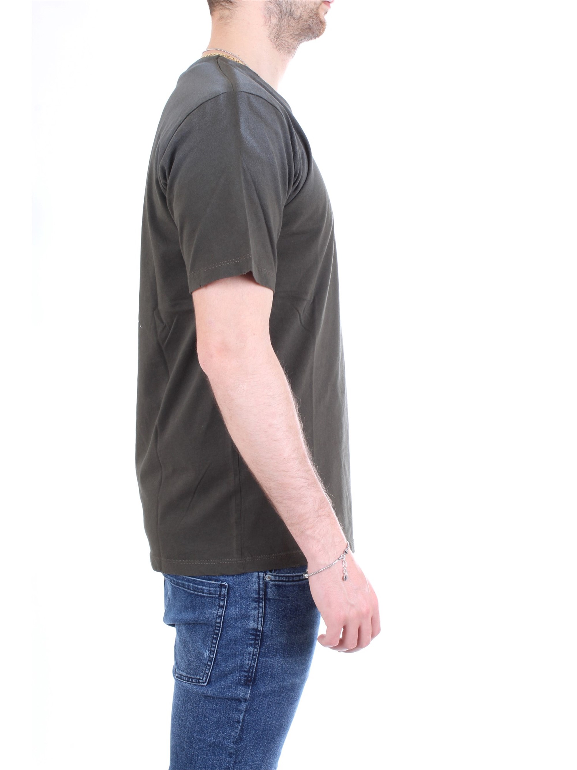 Officina36 CUAM45 Military green Clothing Man T-Shirt/Polo Officina36 CUAM45 Military green Clothing Man T-Shirt/Polo