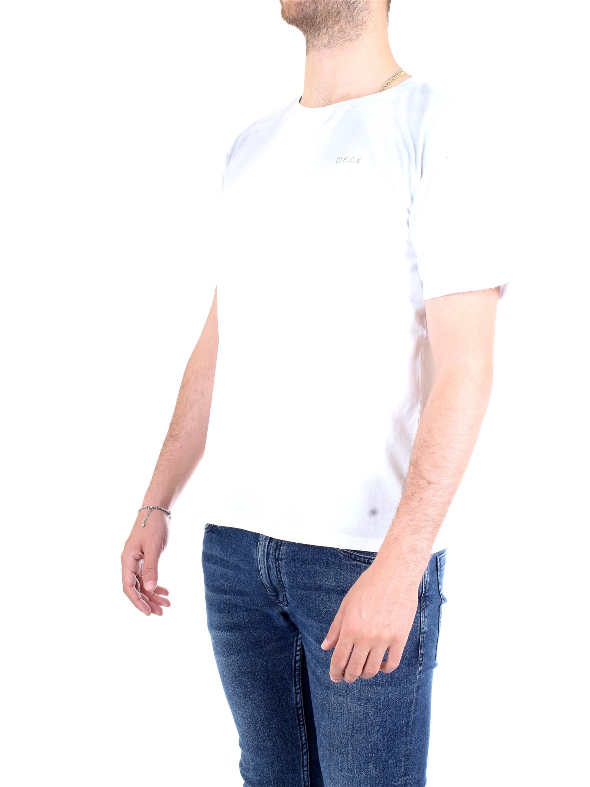 Officina36 CUAM05 White Clothing Man T-Shirt/Polo Officina36 CUAM05 White Clothing Man T-Shirt/Polo