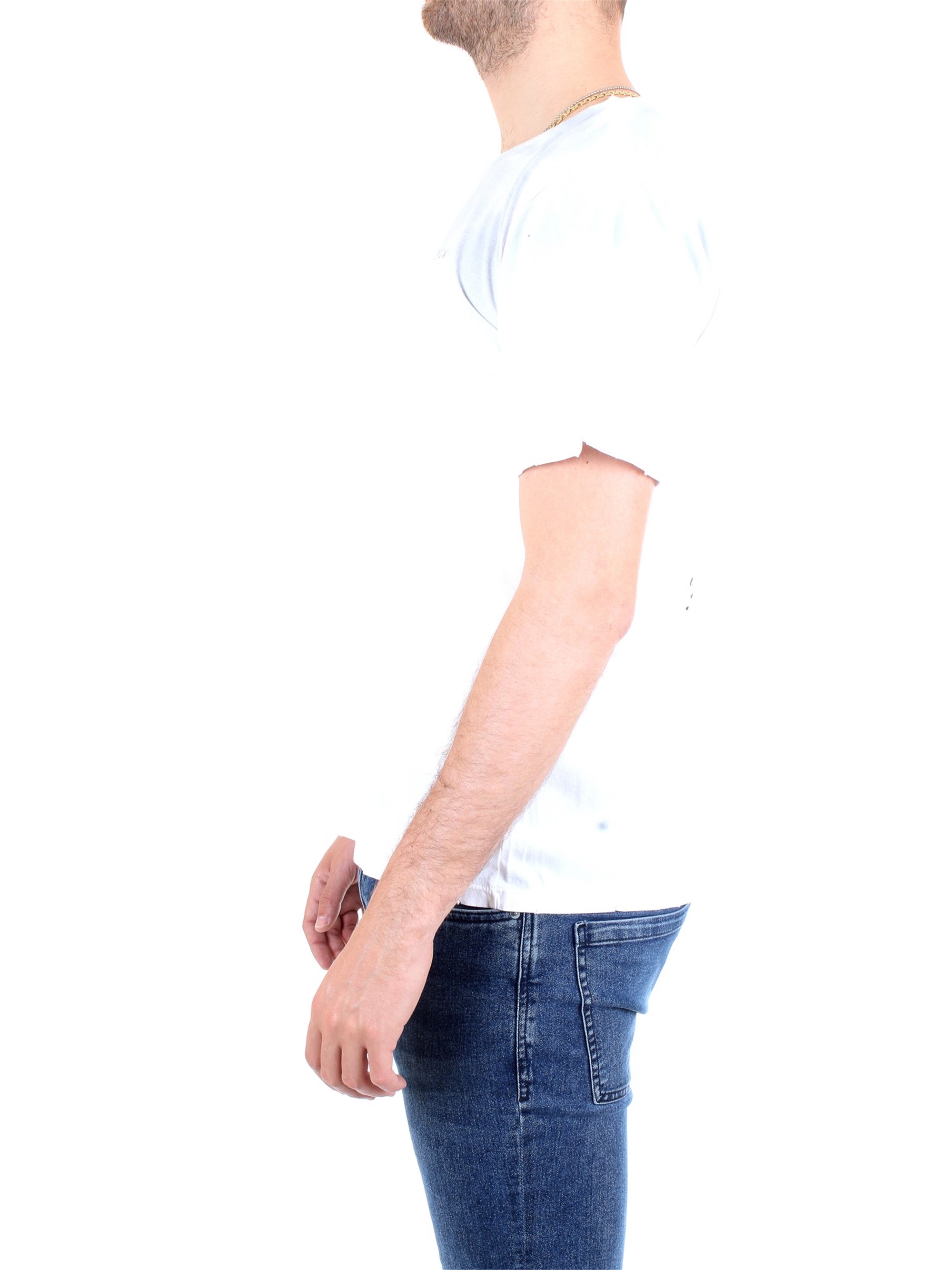 Officina36 CUAM05 White Clothing Man T-Shirt/Polo Officina36 CUAM05 White Clothing Man T-Shirt/Polo