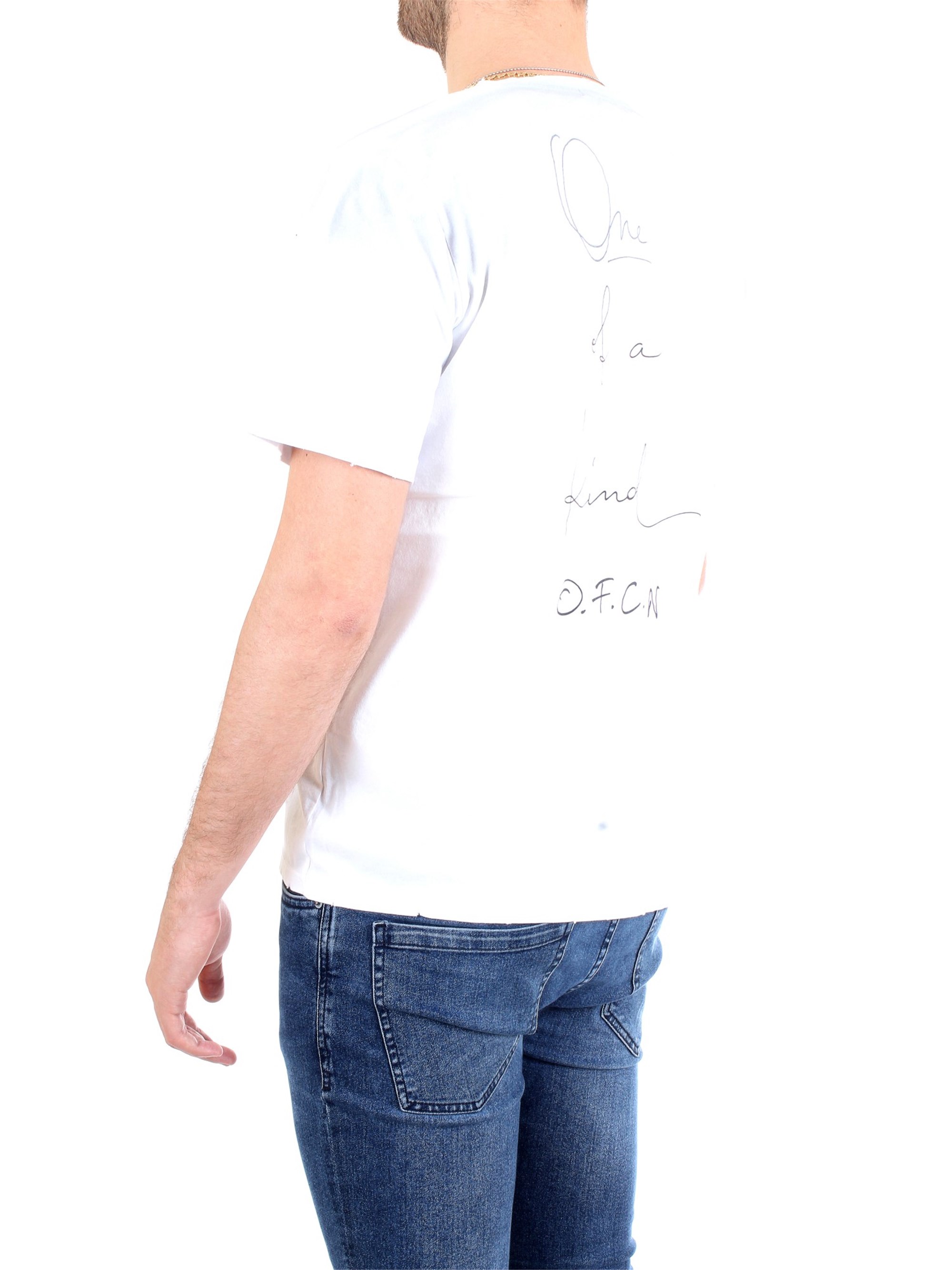 Officina36 CUAM05 White Clothing Man T-Shirt/Polo Officina36 CUAM05 White Clothing Man T-Shirt/Polo