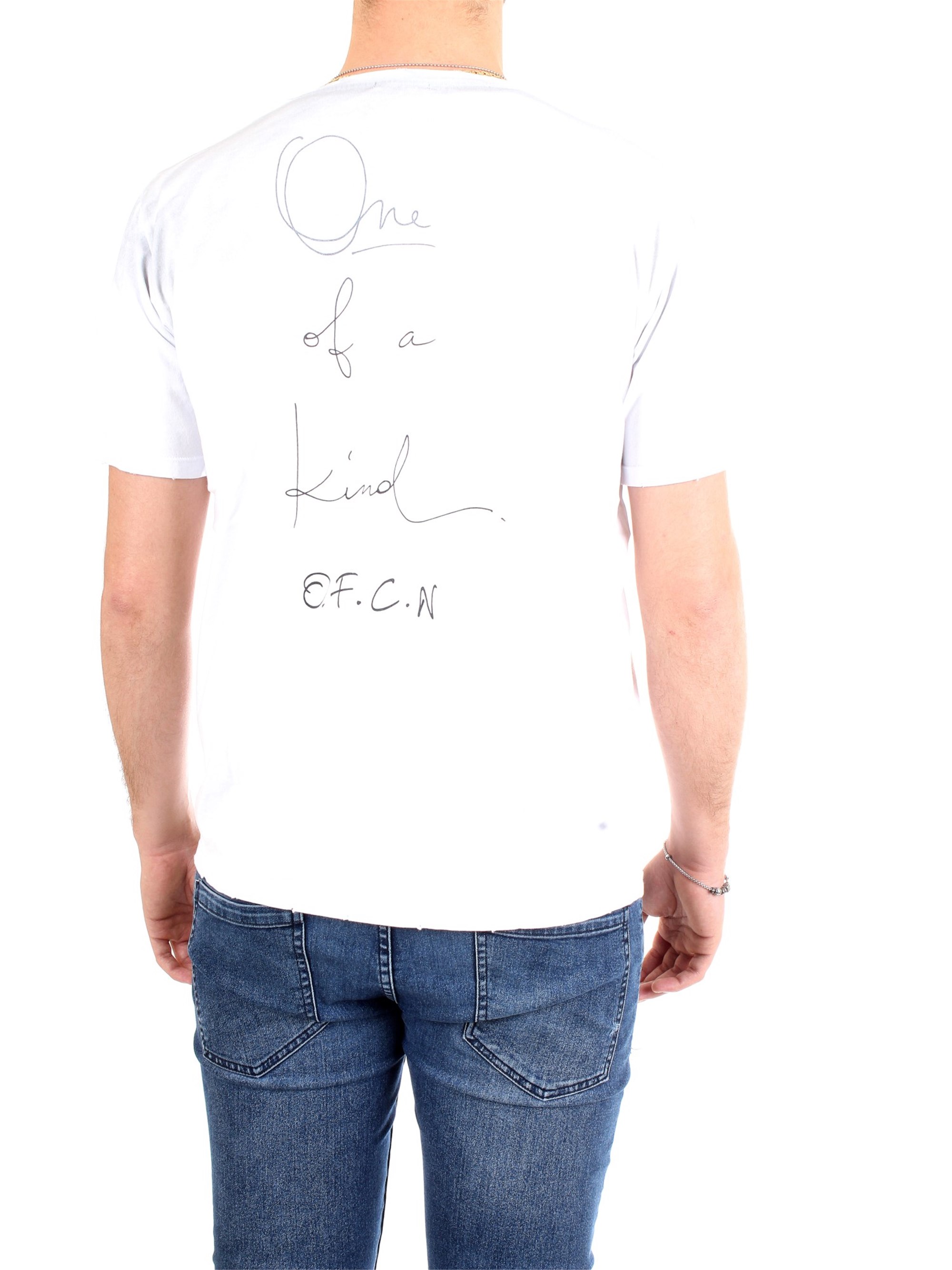 Officina36 CUAM05 White Clothing Man T-Shirt/Polo Officina36 CUAM05 White Clothing Man T-Shirt/Polo