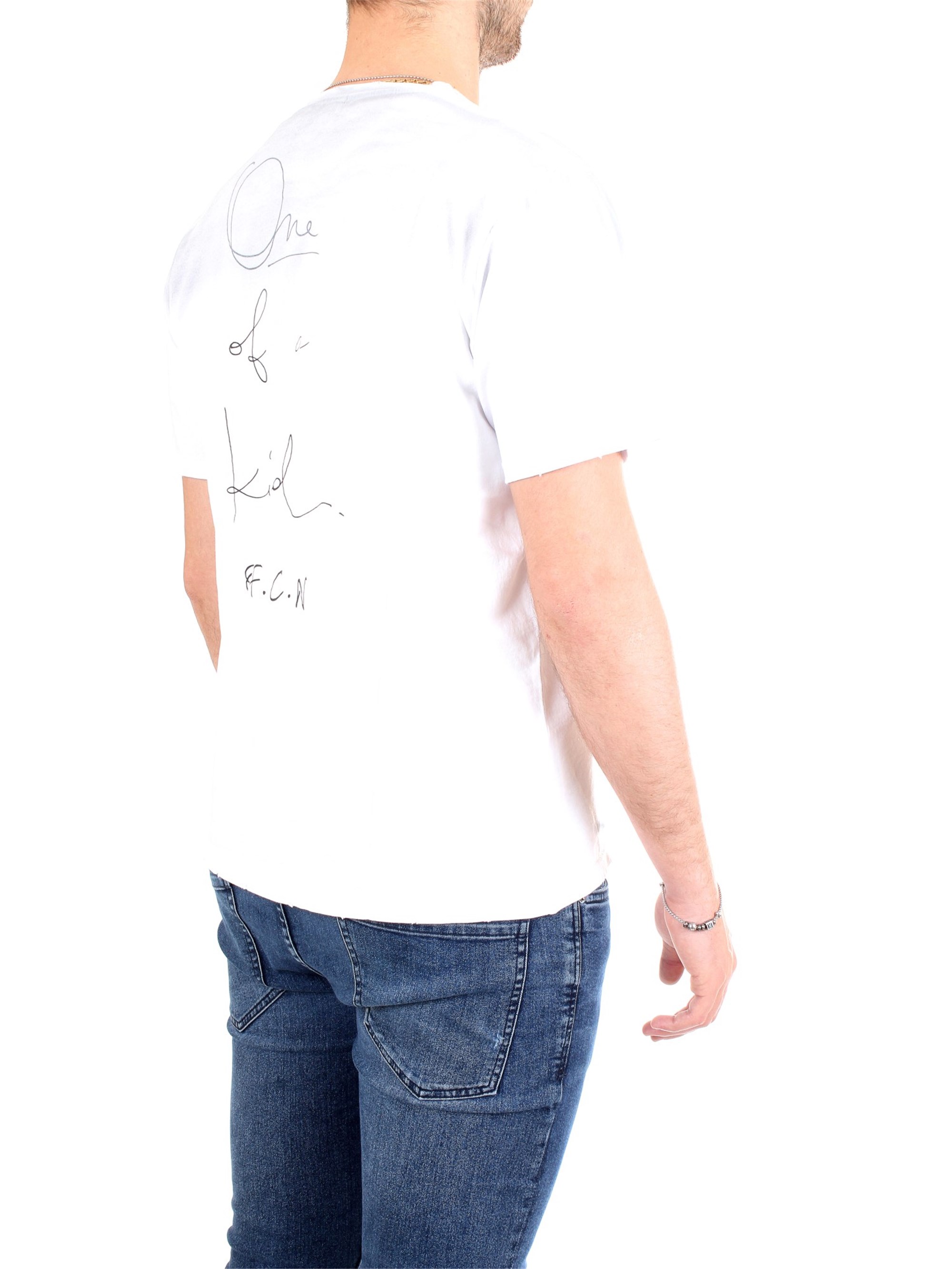 Officina36 CUAM05 White Clothing Man T-Shirt/Polo Officina36 CUAM05 White Clothing Man T-Shirt/Polo