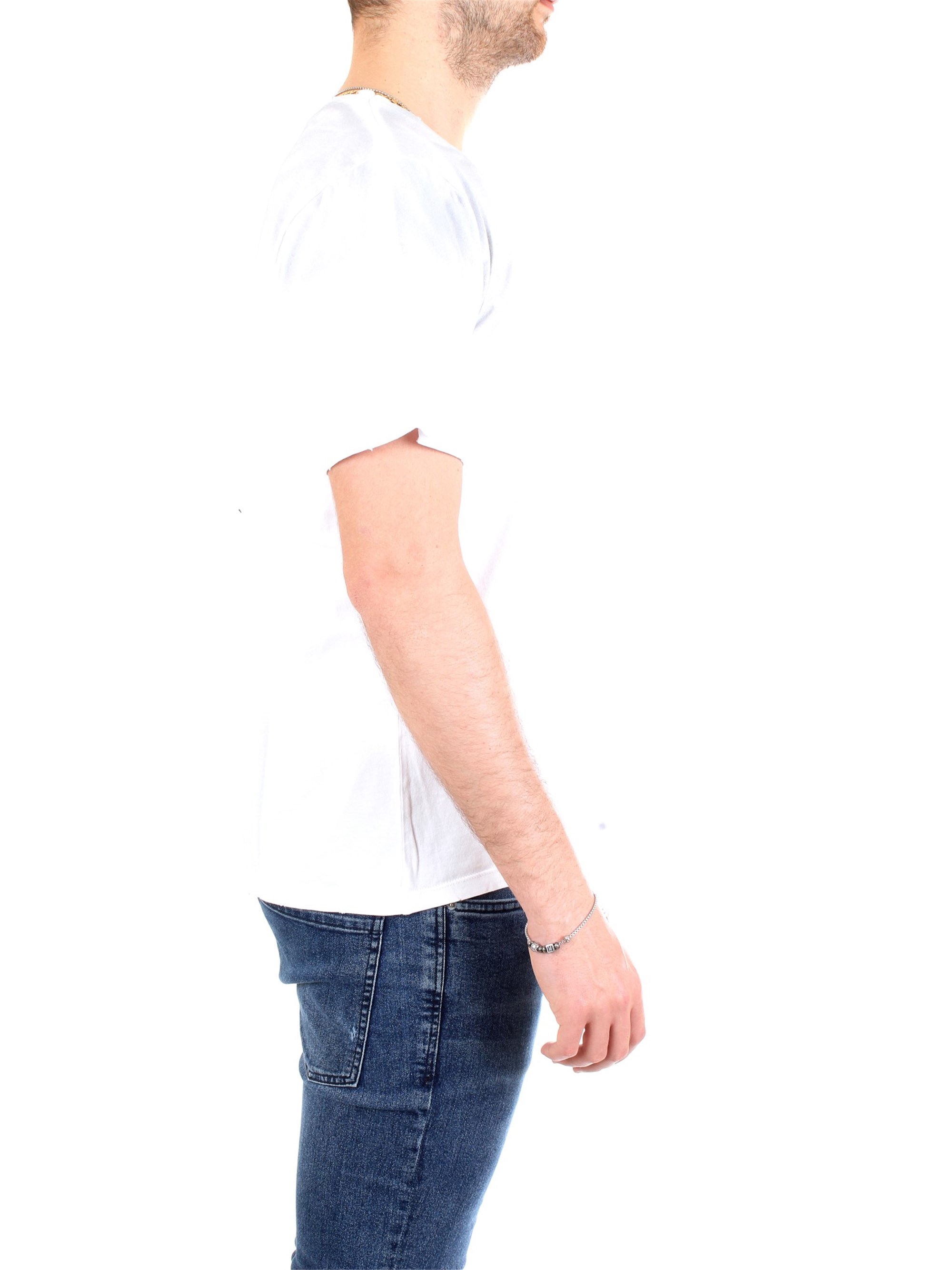 Officina36 CUAM05 White Clothing Man T-Shirt/Polo Officina36 CUAM05 White Clothing Man T-Shirt/Polo