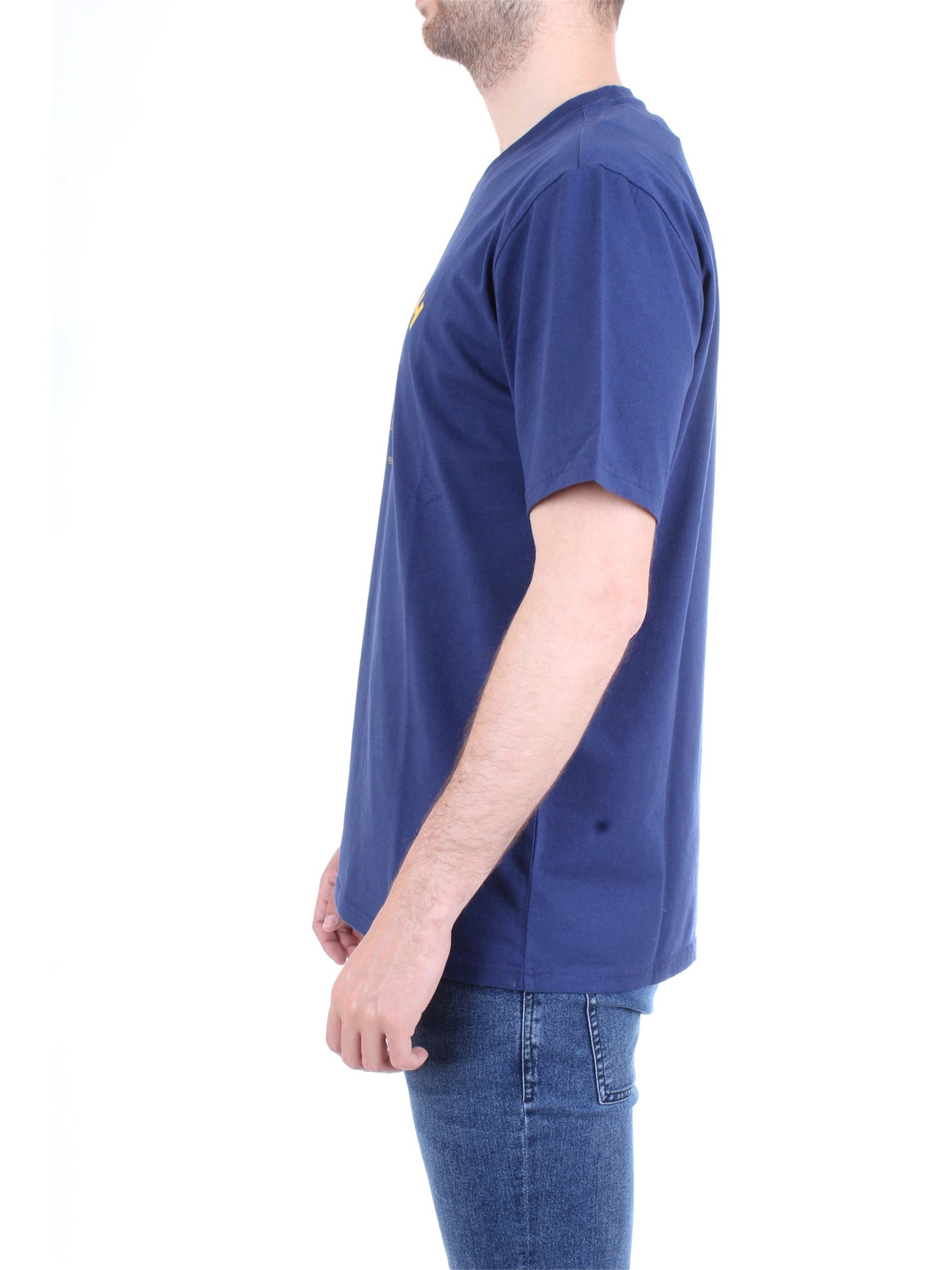 WOOLRICH WOTEE1158 Blue Clothing Man T-Shirt/Polo WOOLRICH WOTEE1158 Blue Clothing Man T-Shirt/Polo
