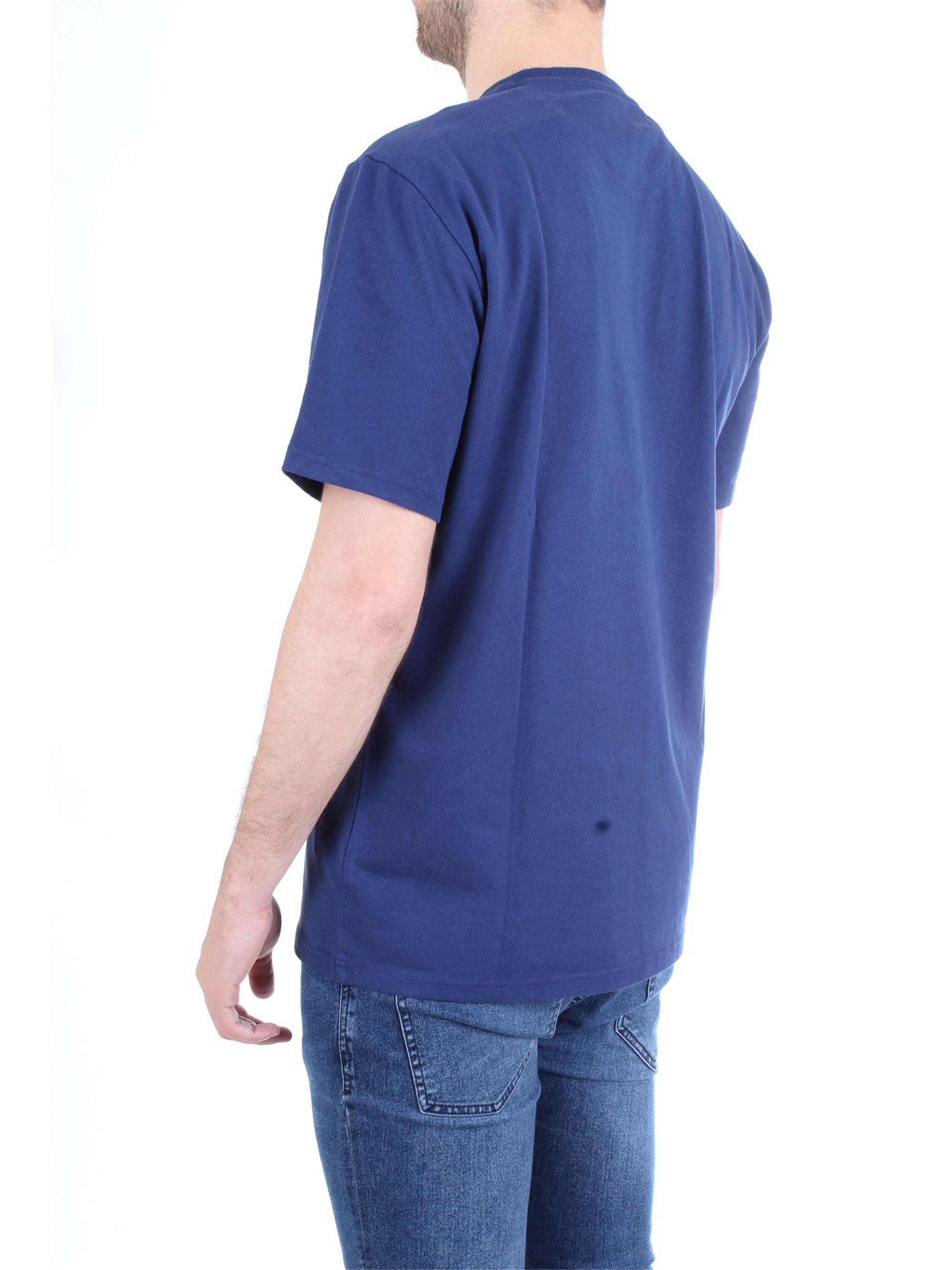 WOOLRICH WOTEE1158 Blue Clothing Man T-Shirt/Polo WOOLRICH WOTEE1158 Blue Clothing Man T-Shirt/Polo