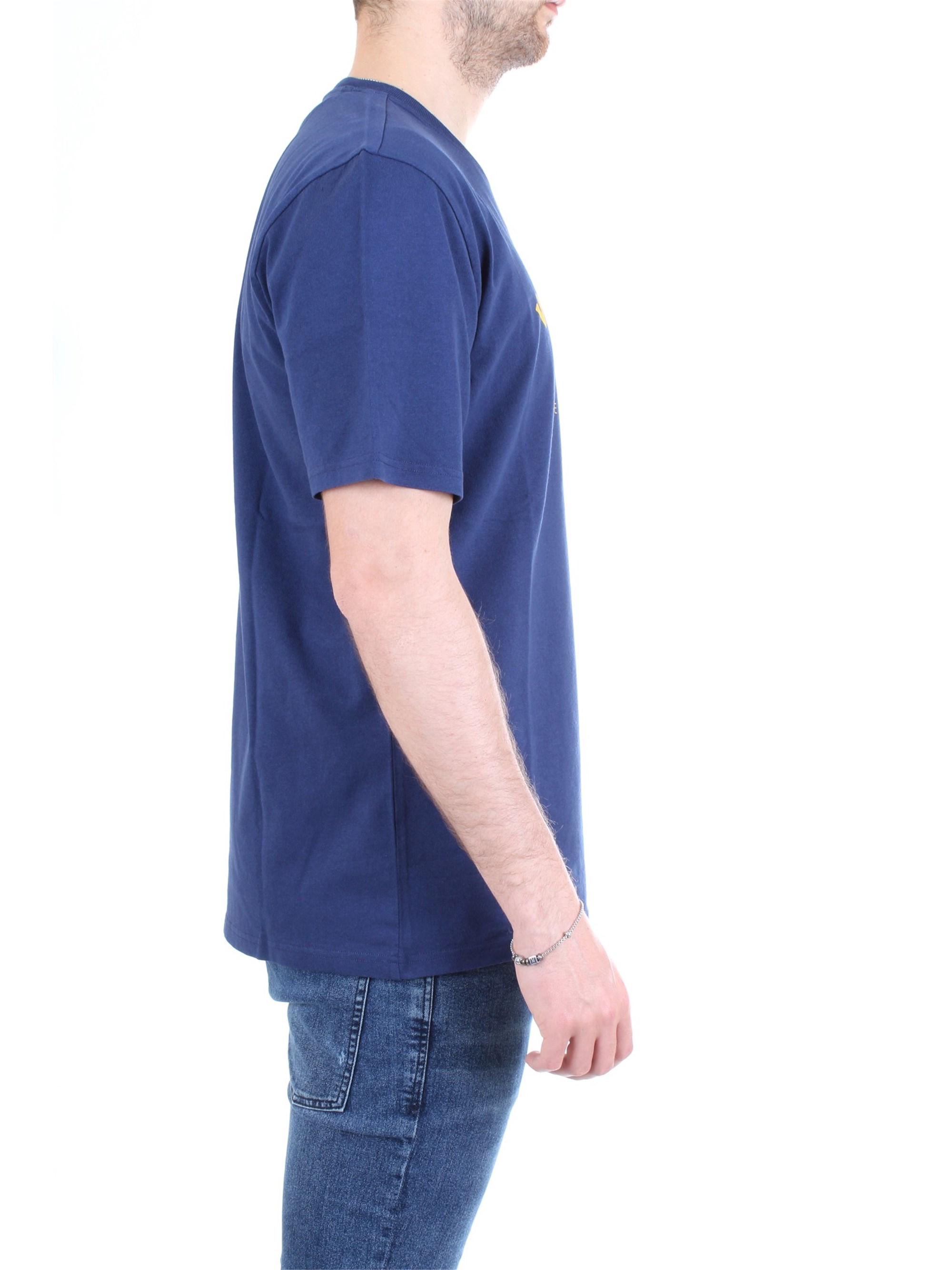 WOOLRICH WOTEE1158 Blue Clothing Man T-Shirt/Polo WOOLRICH WOTEE1158 Blue Clothing Man T-Shirt/Polo