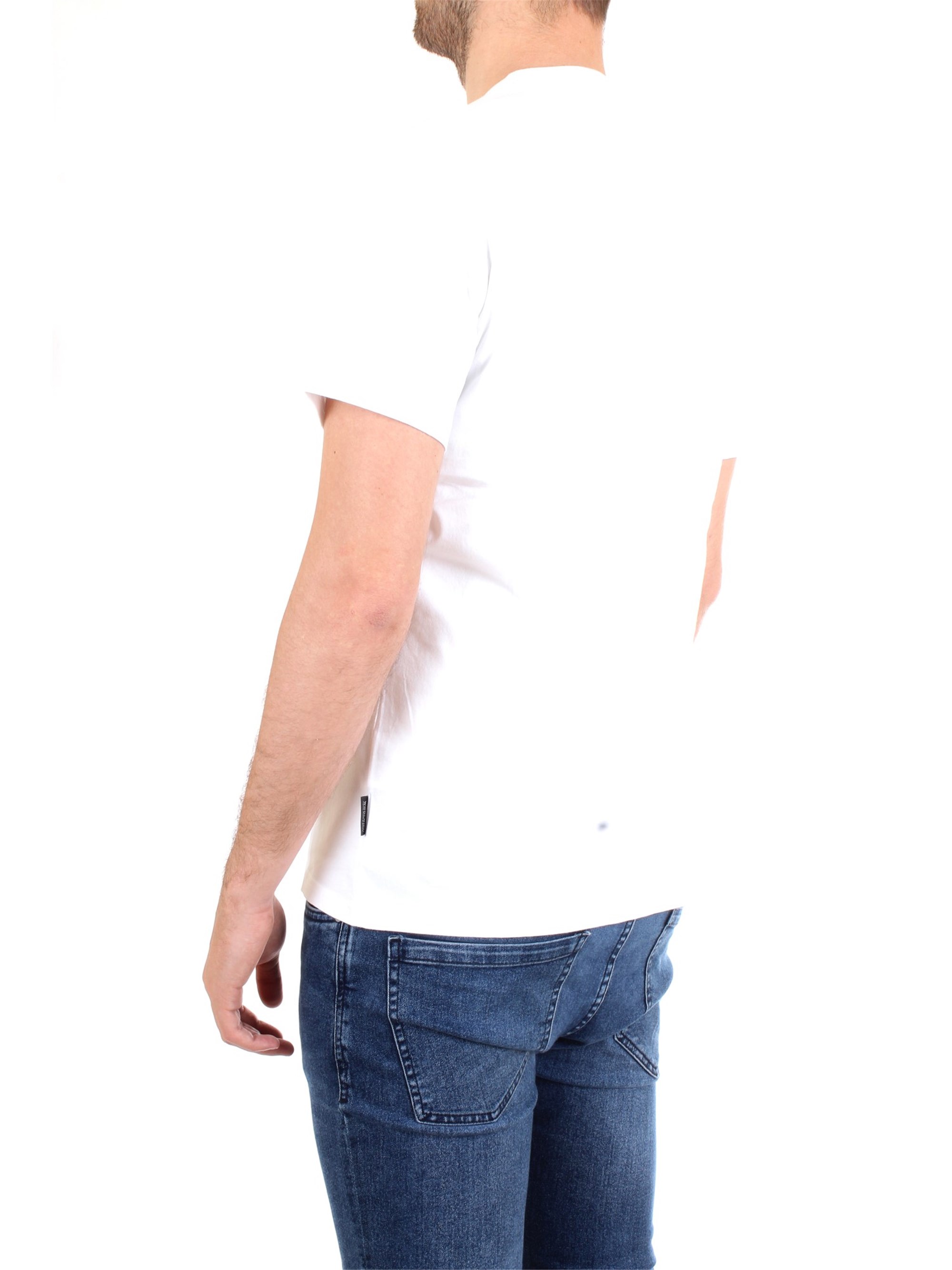 WOOLRICH WOTEE1153 White Clothing Man T-Shirt/Polo WOOLRICH WOTEE1153 White Clothing Man T-Shirt/Polo