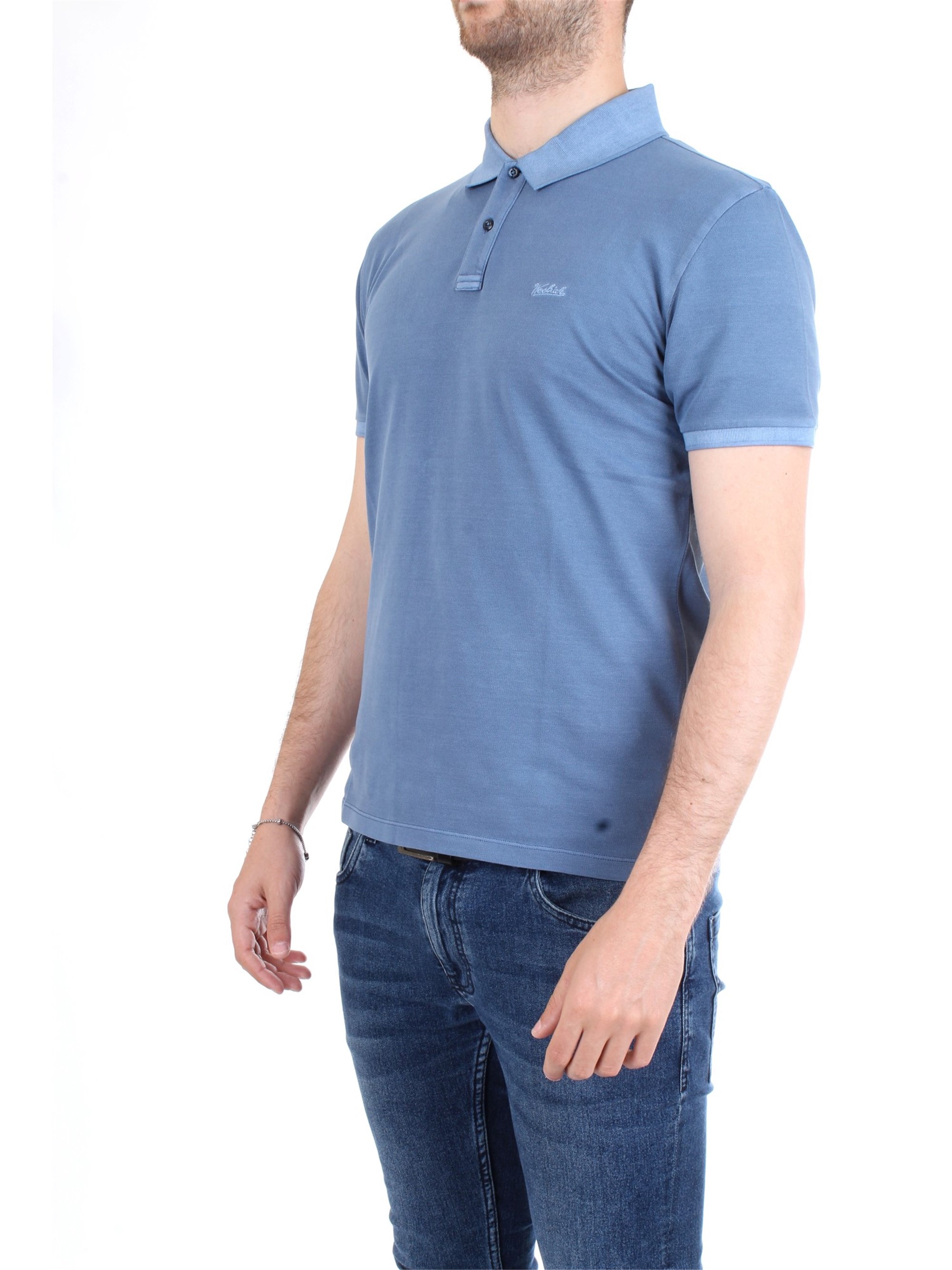 WOOLRICH WOPOL0526 Avio Clothing Man Polo shirt WOOLRICH WOPOL0526 Avio Clothing Man Polo shirt
