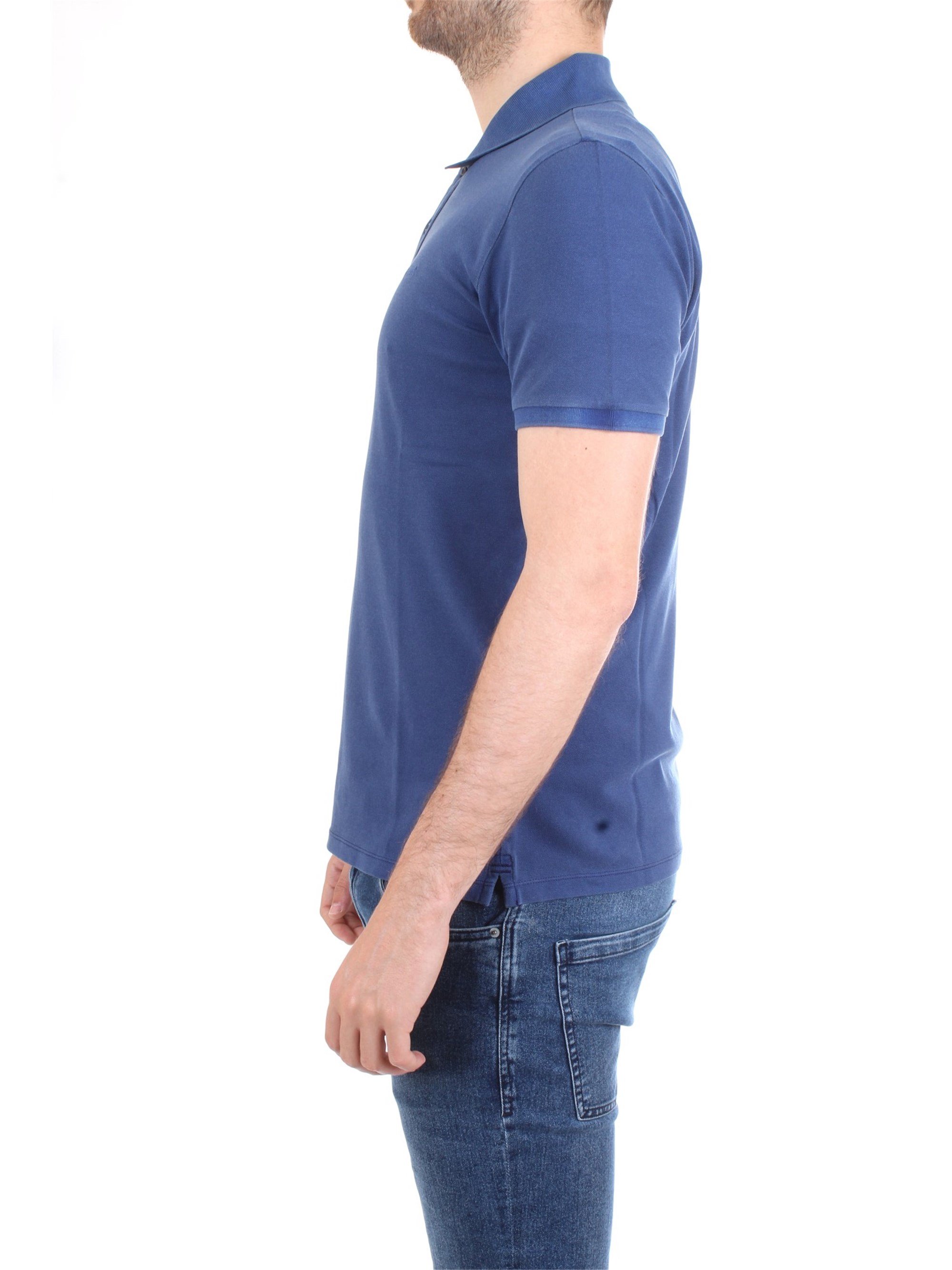 WOOLRICH WOPOL0526 Blue Clothing Man Polo shirt WOOLRICH WOPOL0526 Blue Clothing Man Polo shirt