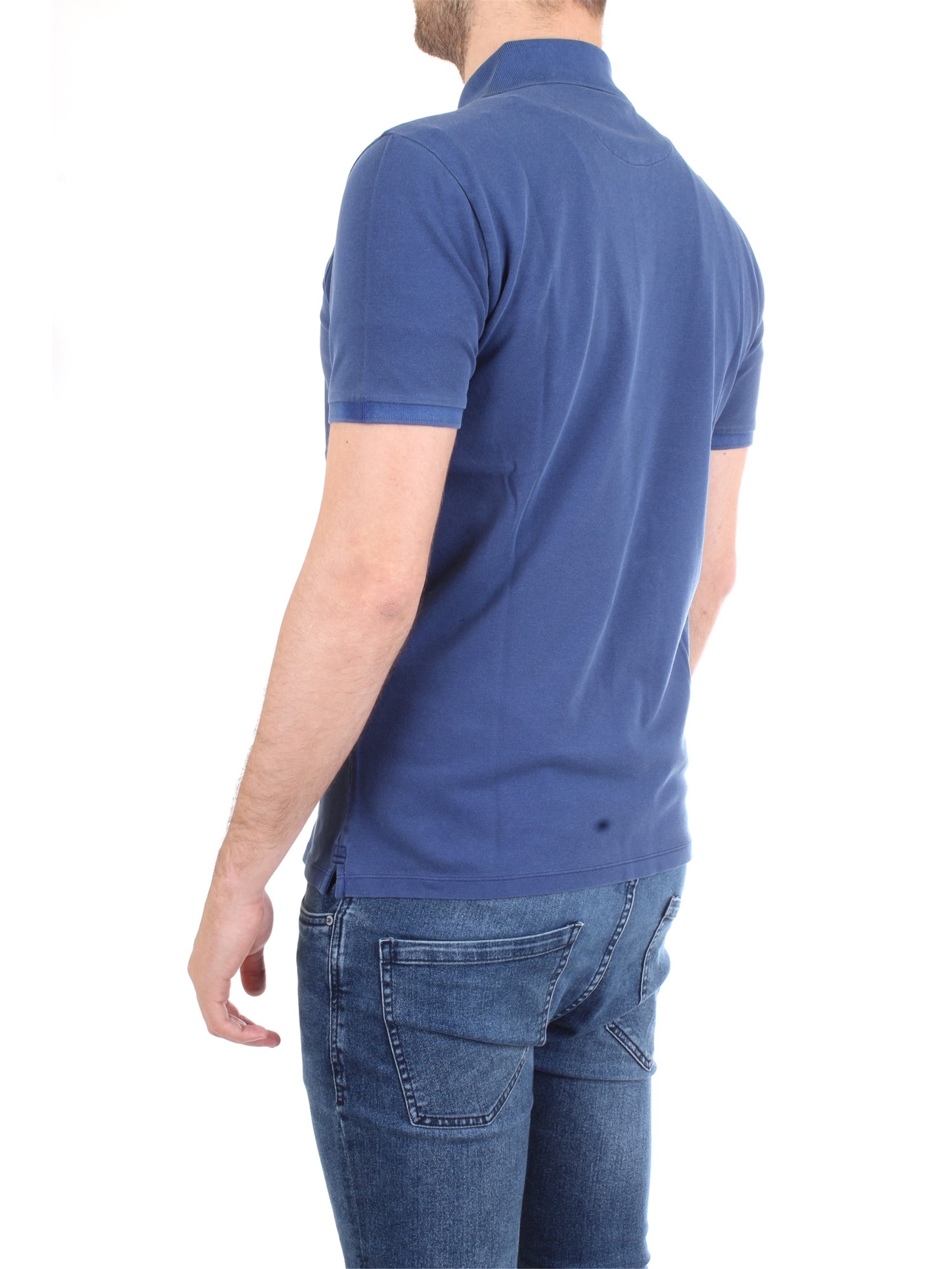 WOOLRICH WOPOL0526 Blue Clothing Man Polo shirt WOOLRICH WOPOL0526 Blue Clothing Man Polo shirt