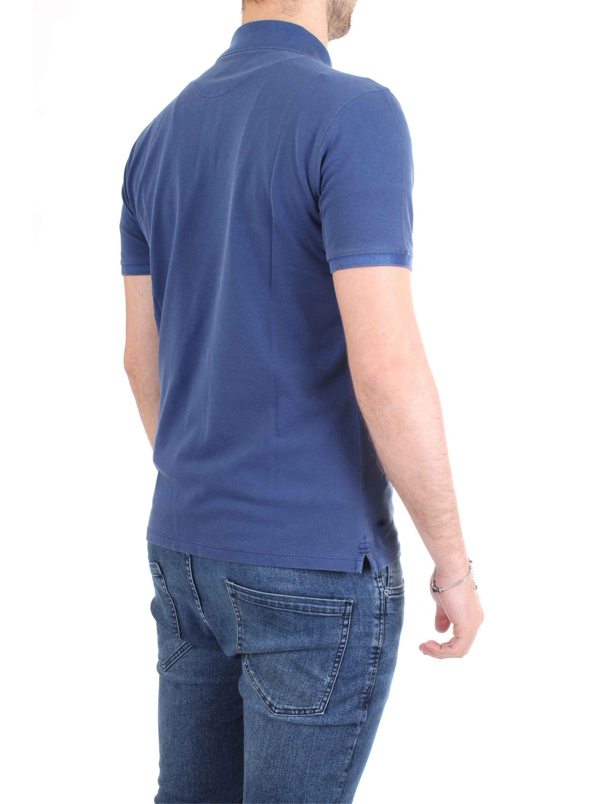 WOOLRICH WOPOL0526 Blue Clothing Man Polo shirt WOOLRICH WOPOL0526 Blue Clothing Man Polo shirt