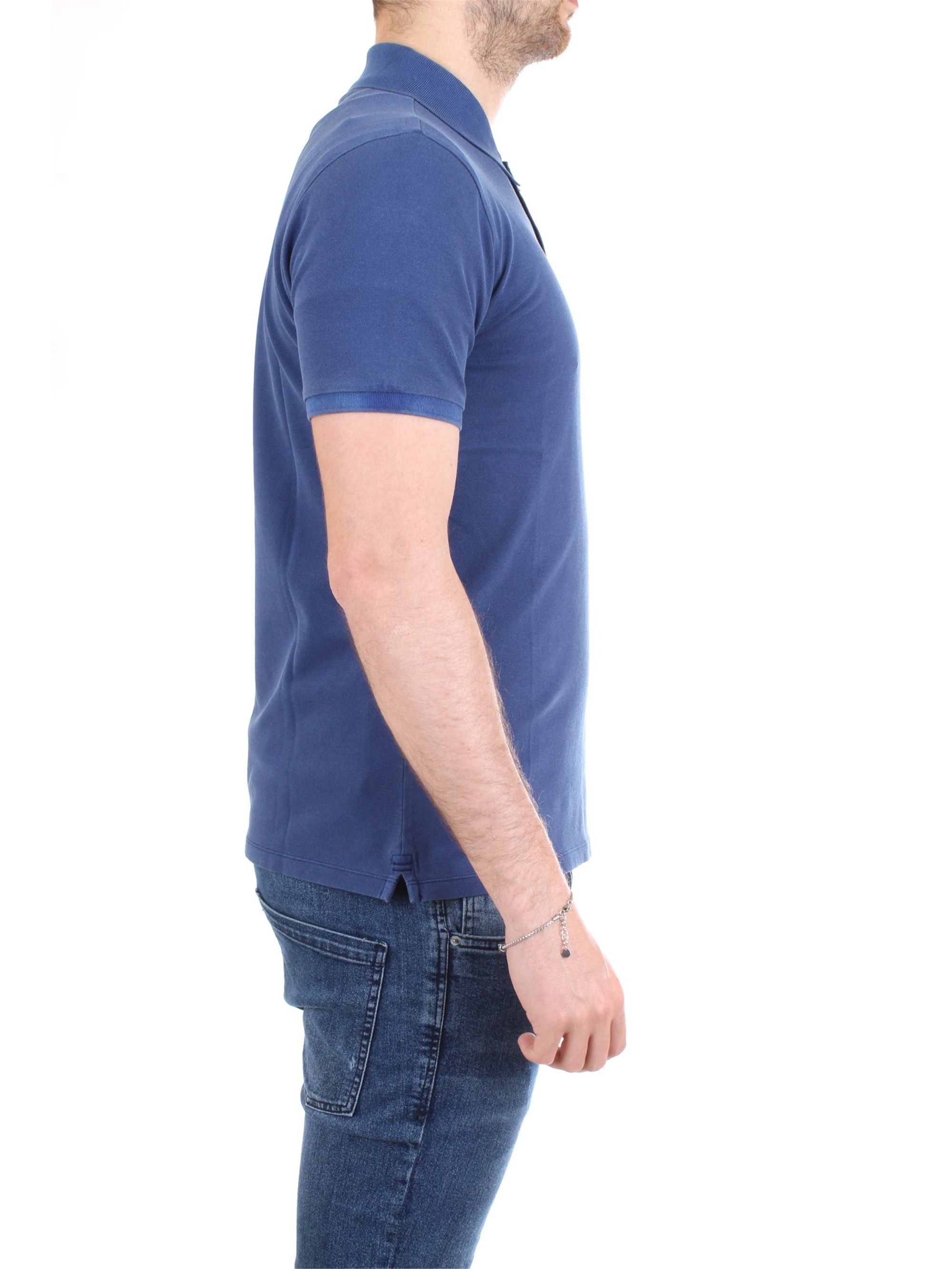 WOOLRICH WOPOL0526 Blue Clothing Man Polo shirt WOOLRICH WOPOL0526 Blue Clothing Man Polo shirt