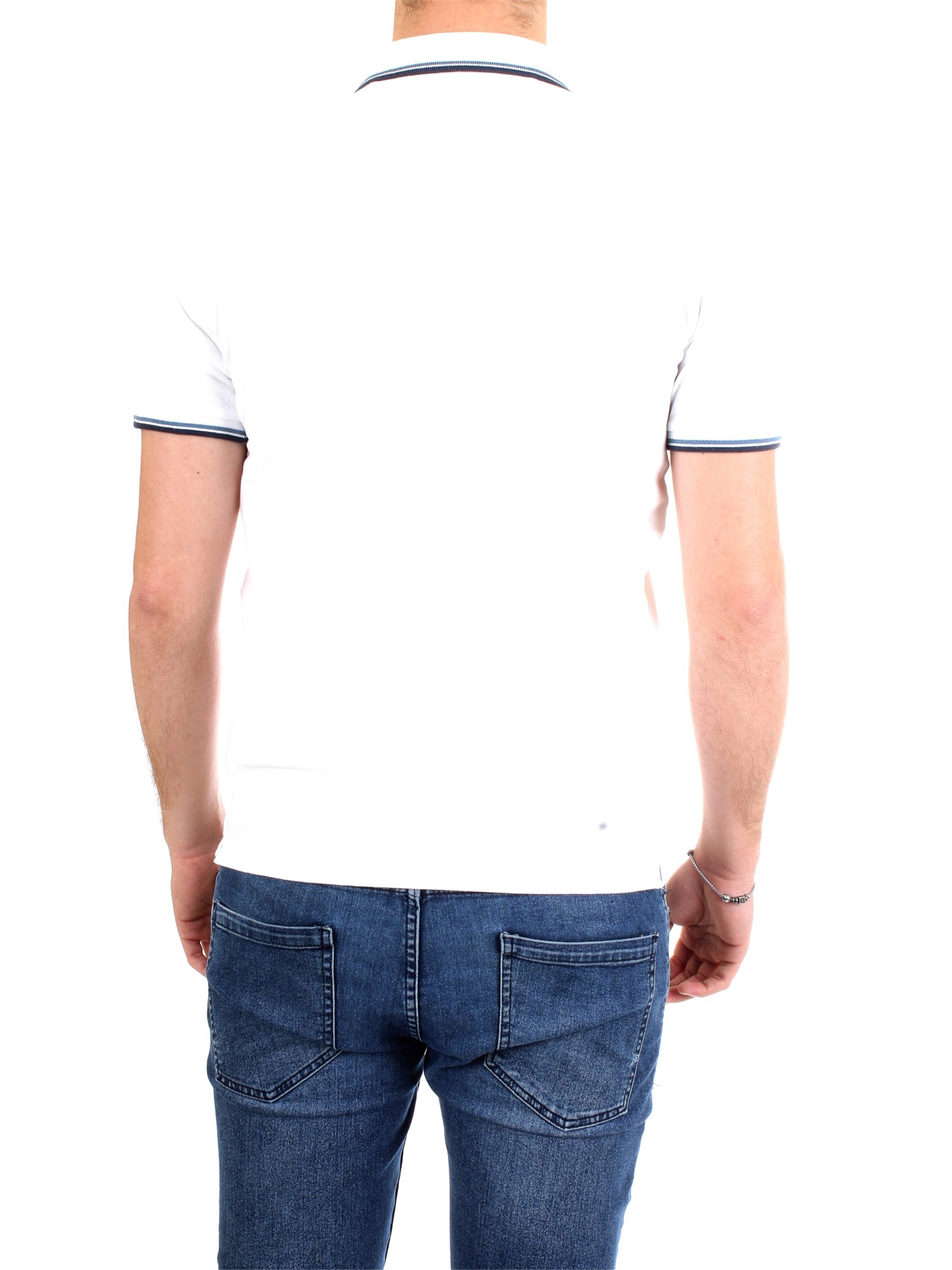 WOOLRICH WOPOL0522 White Clothing Man Polo shirt WOOLRICH WOPOL0522 White Clothing Man Polo shirt