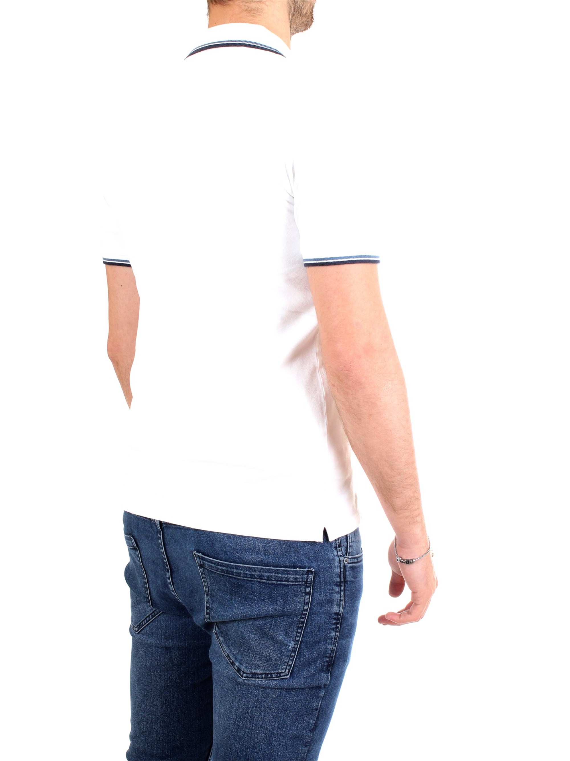 WOOLRICH WOPOL0522 White Clothing Man Polo shirt WOOLRICH WOPOL0522 White Clothing Man Polo shirt