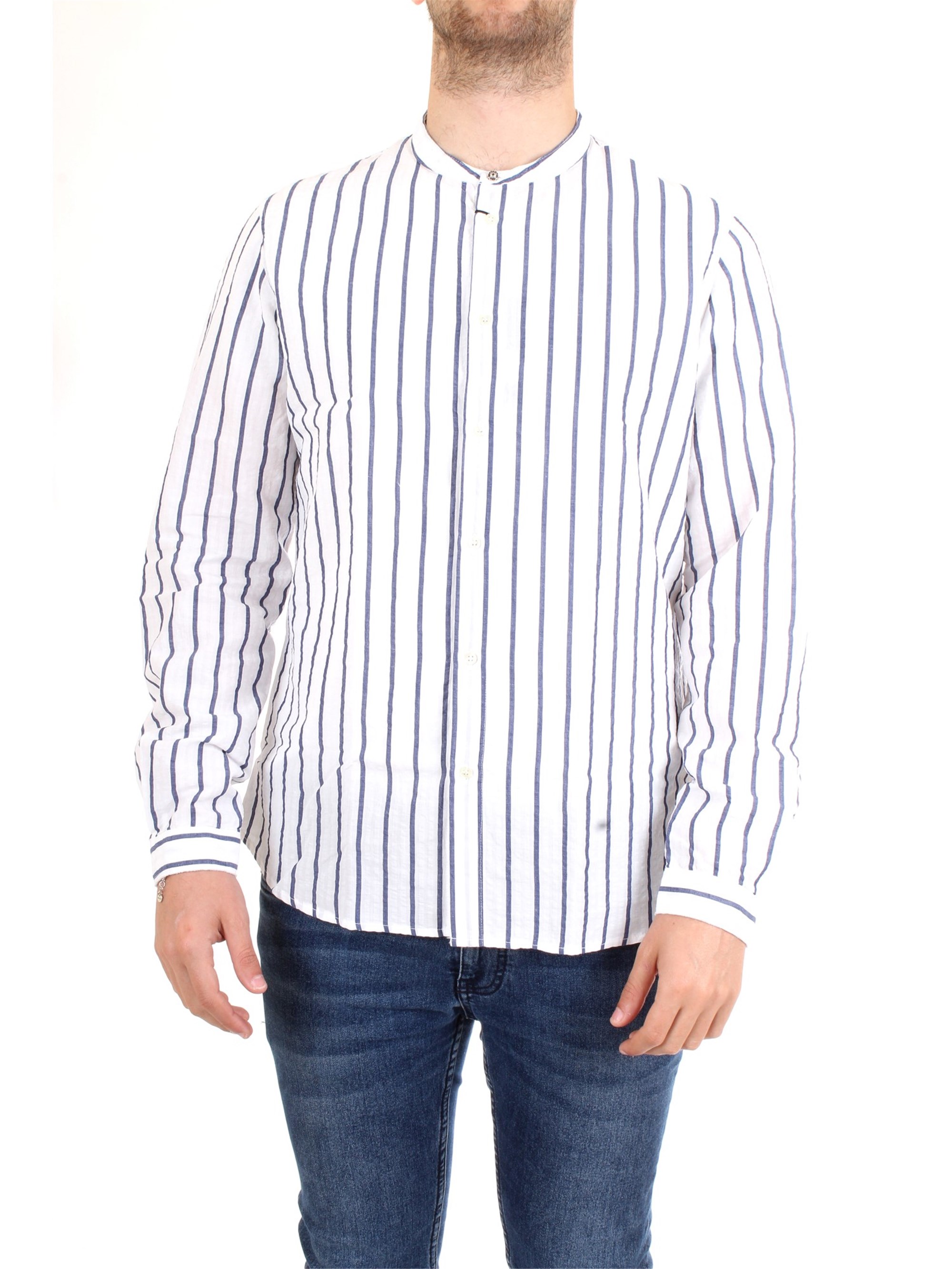 Officina36 0373306771 White Clothing Man Shirt Officina36 0373306771 White Clothing Man Shirt
